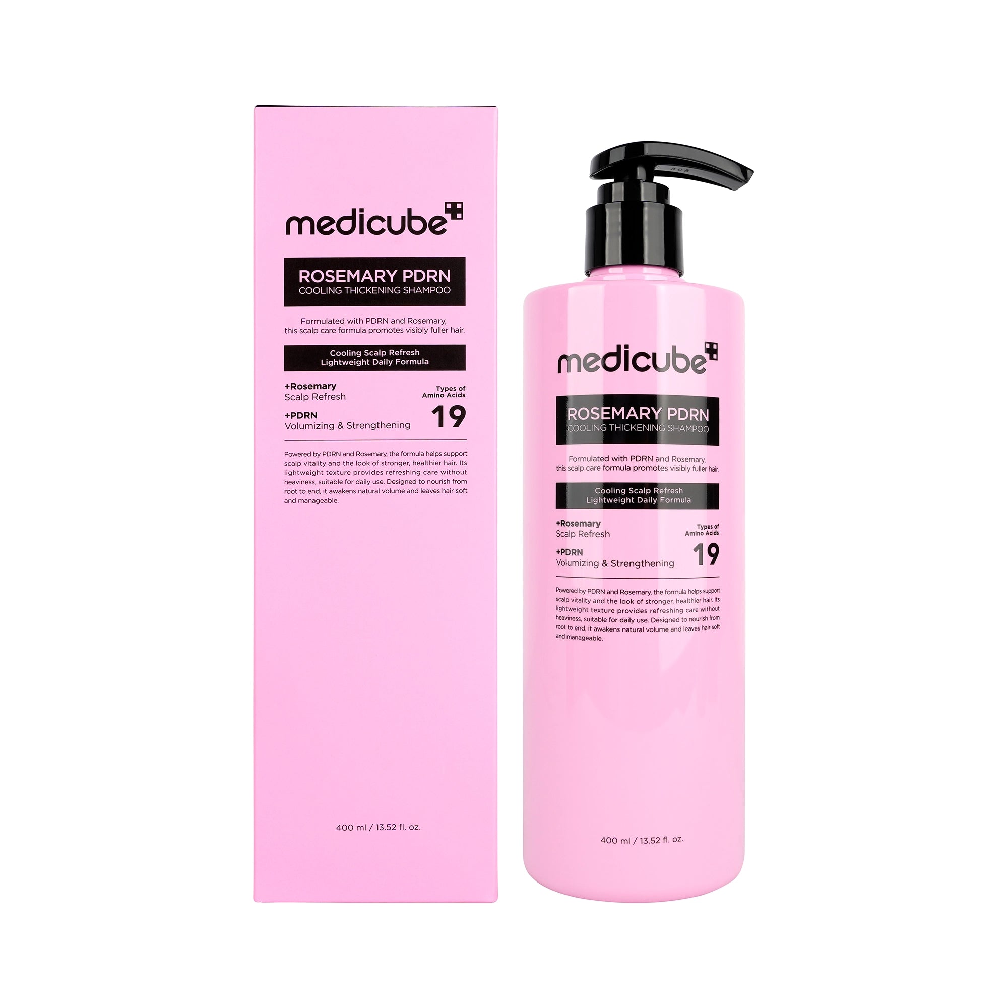 Medicube Rosemary PDRN Cooling Thickening Shampoo 400ml