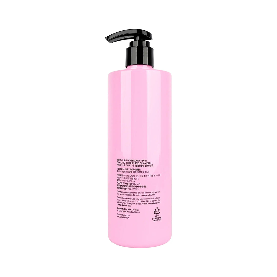 61404-Medicube Rosemary PDRN Cooling Thickening Shampoo 400ml +8