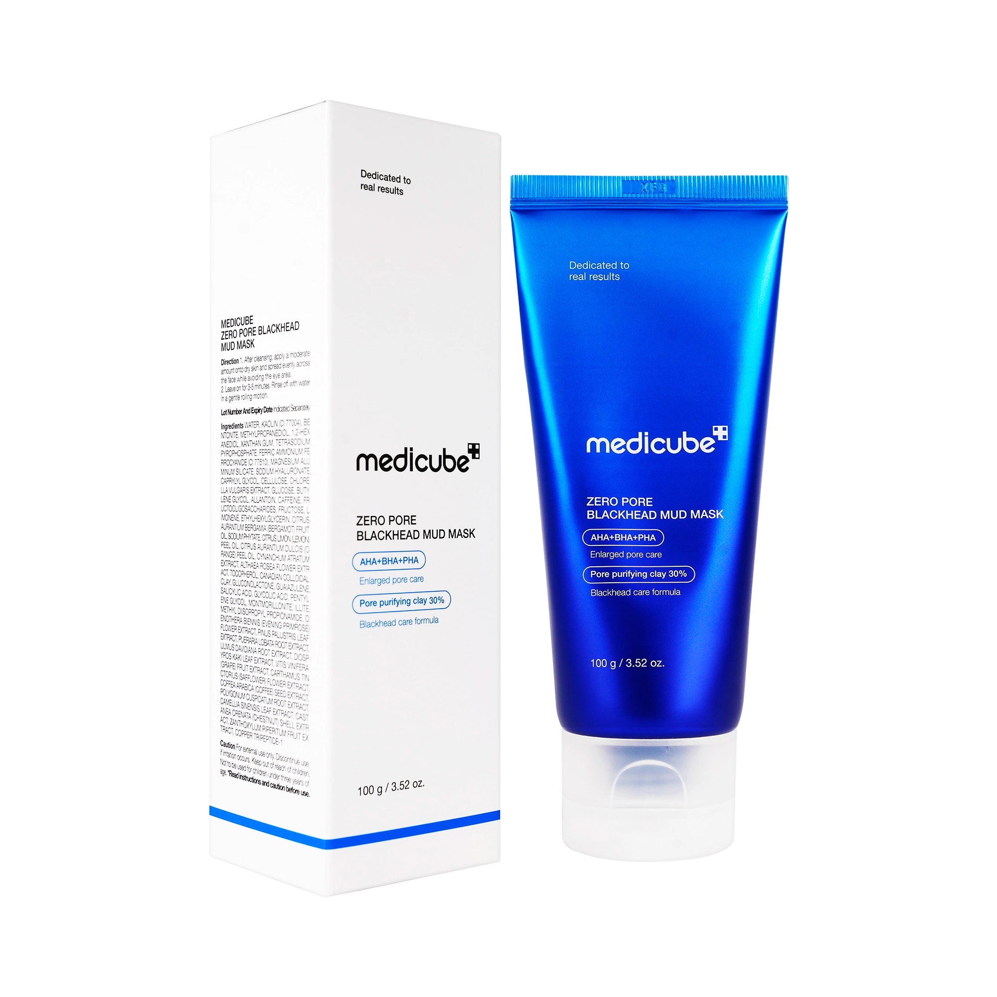 61406-Medicube Zero Pore Blackhead Mud Mask 100g +1