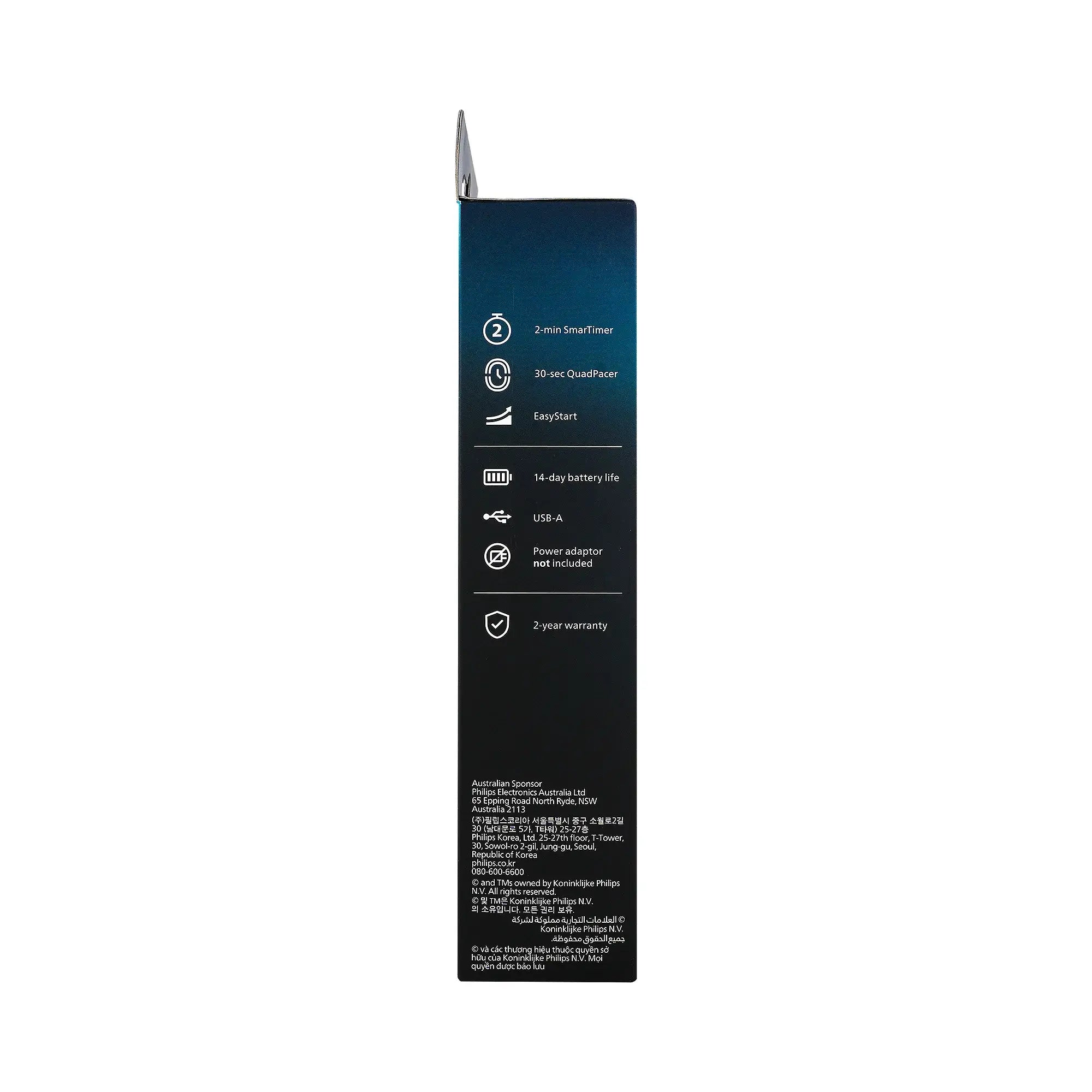 61409-Philips Sonicare 1100 Prestige Toothbrush Blue-HX3901/03 +3