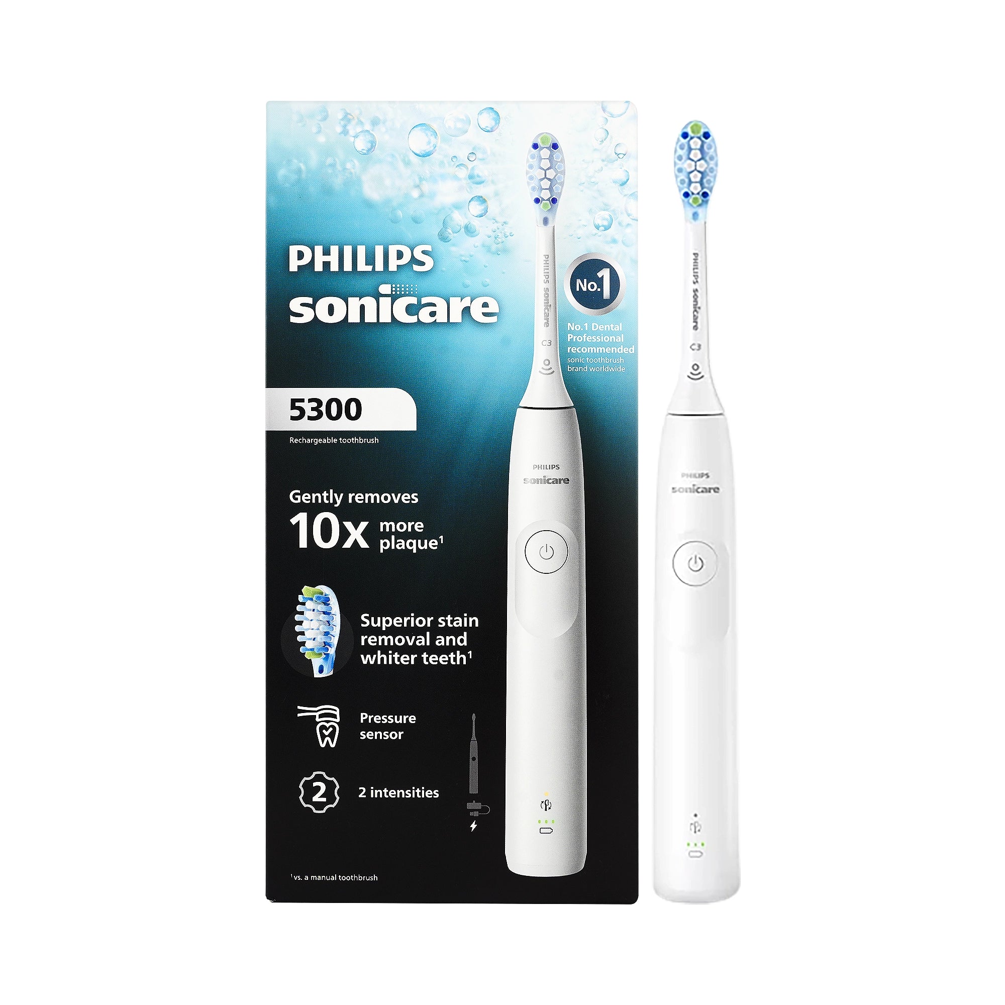 61413-Philips Sonicare 5300 Prestige Toothbrush White-HX7108/05