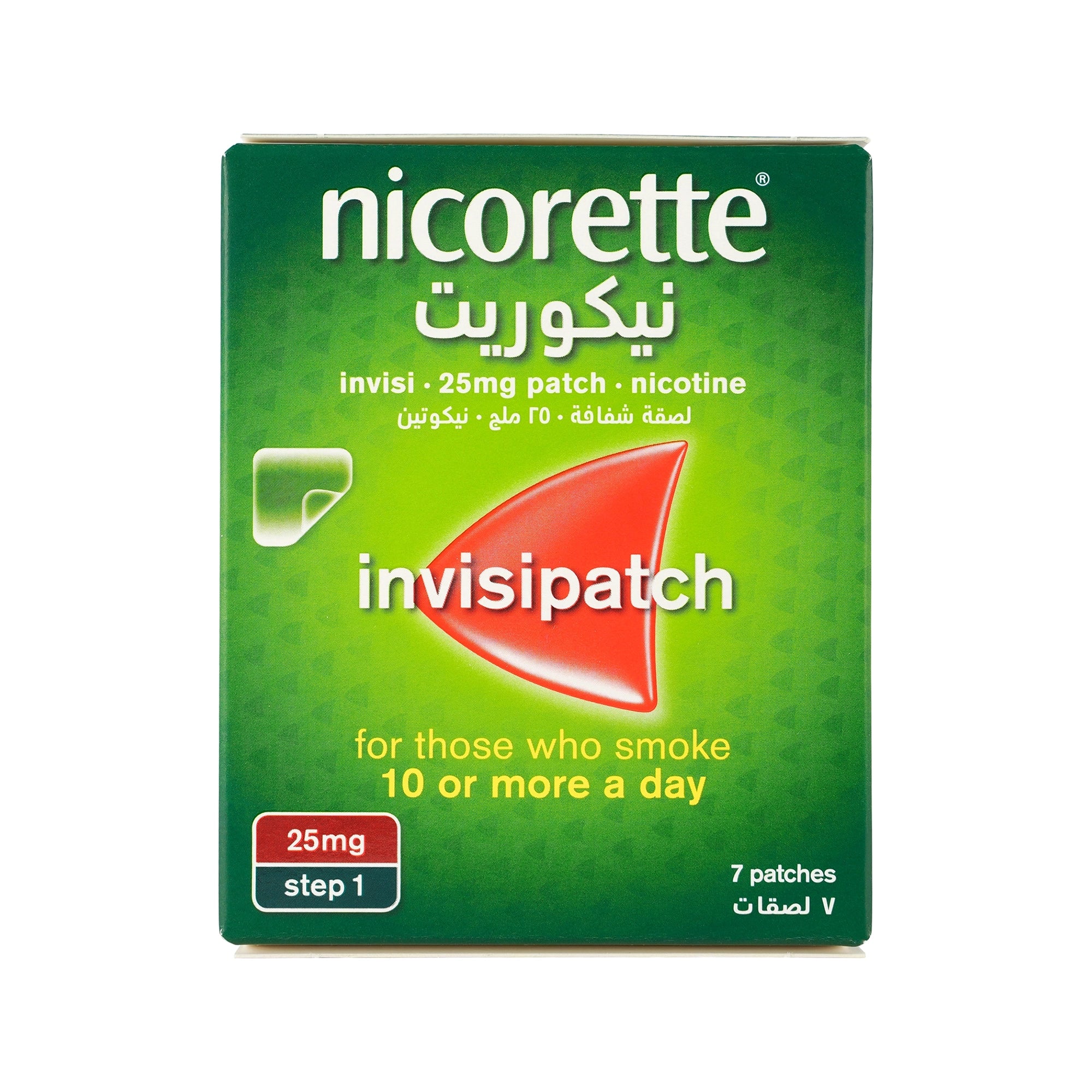 Nicorette Invisipatch 25mg/16H 7pcs (Step-1)