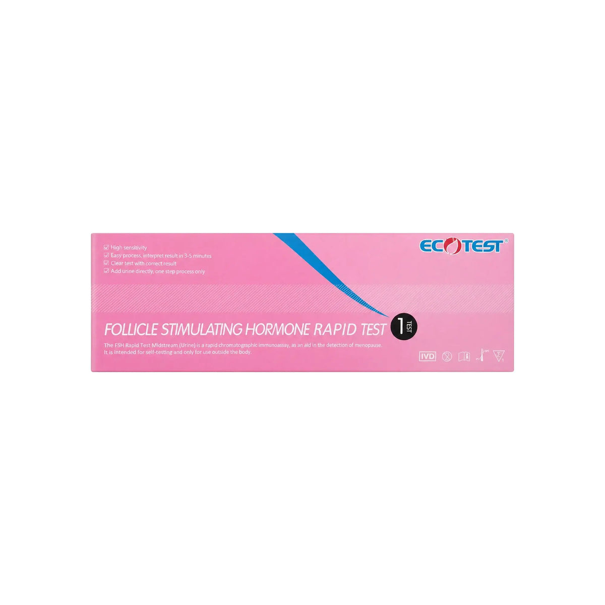 61420-Ecotest FSH Rapid Home Test 1pcs