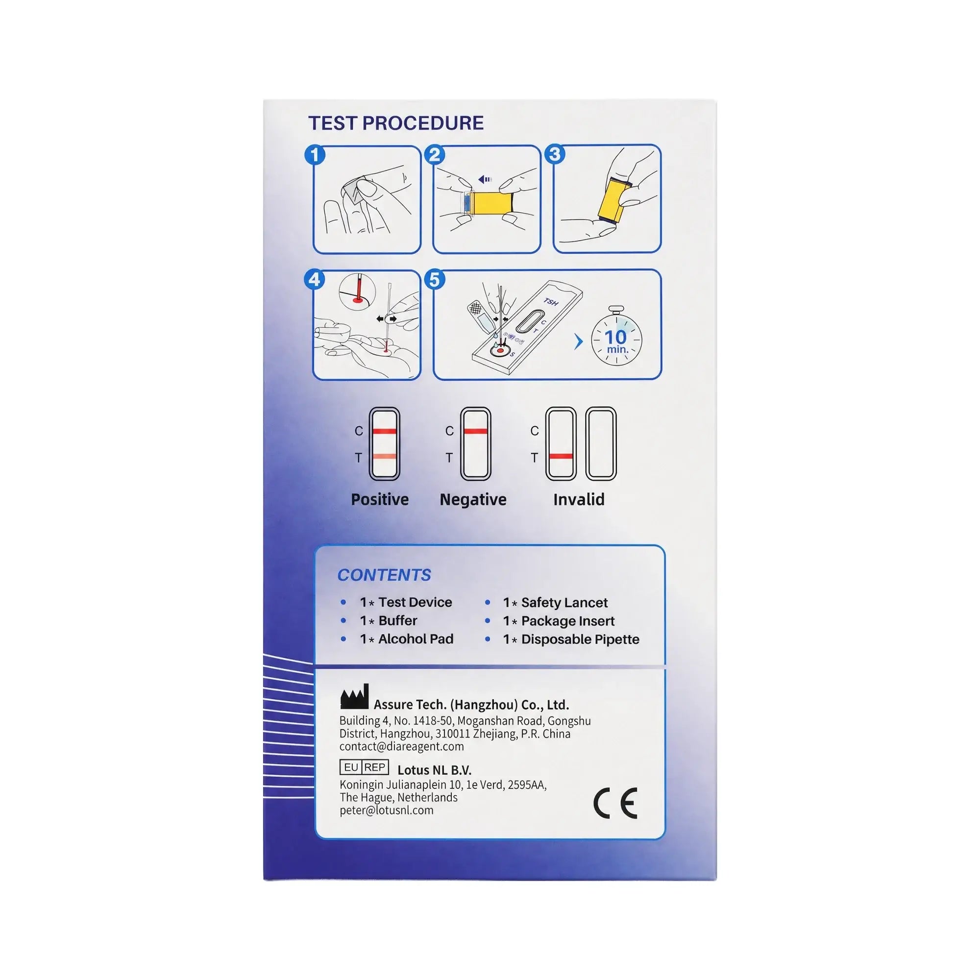 61422-Ecotest Total IGE Home Test 1pcs +1