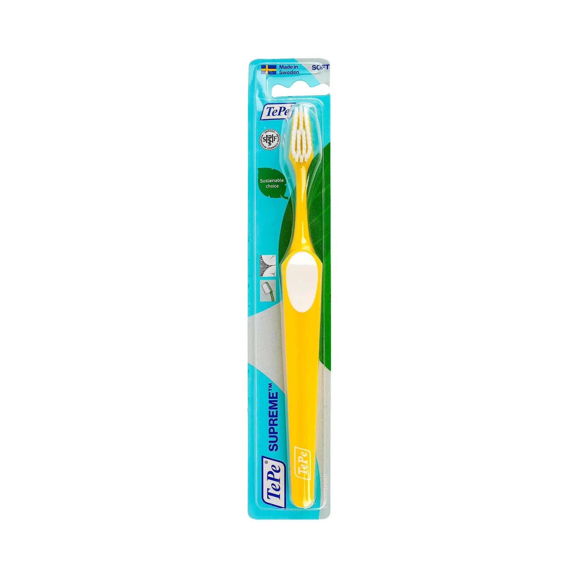 61424-Tepe Supreme Soft Toothbrush-Yellow