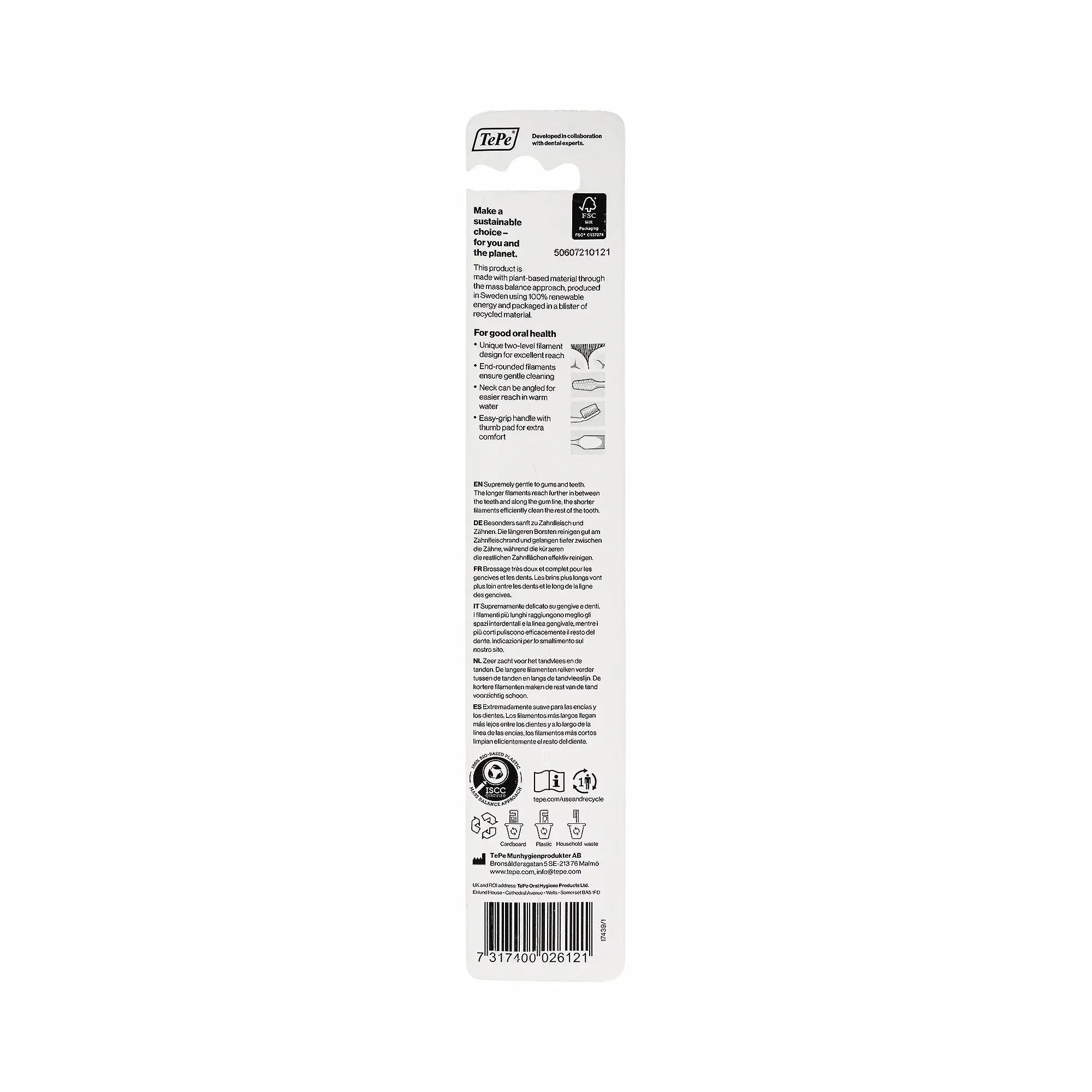 61424-Tepe Supreme Soft Toothbrush-Yellow +1
