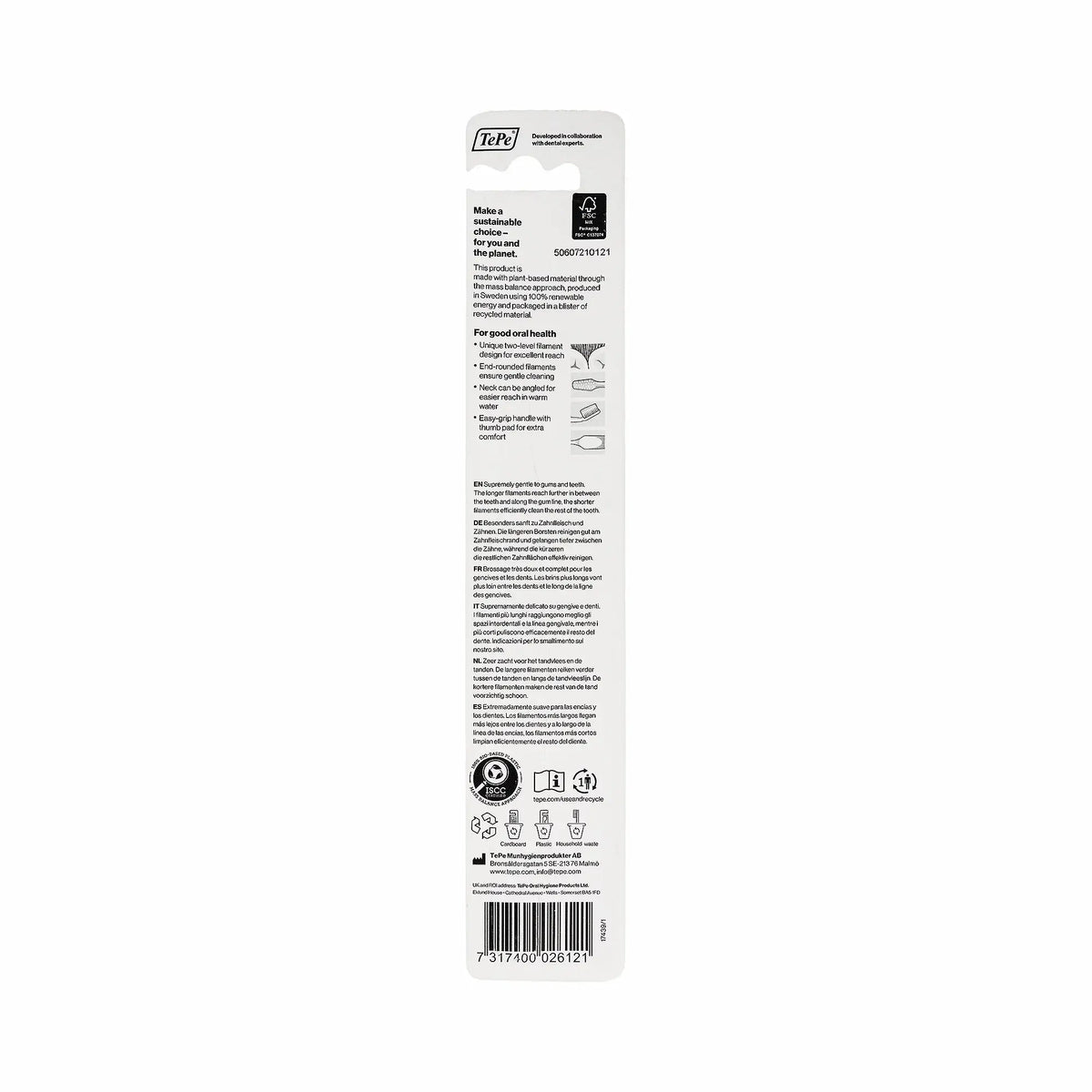 61424-Tepe Supreme Soft Toothbrush-Yellow +1