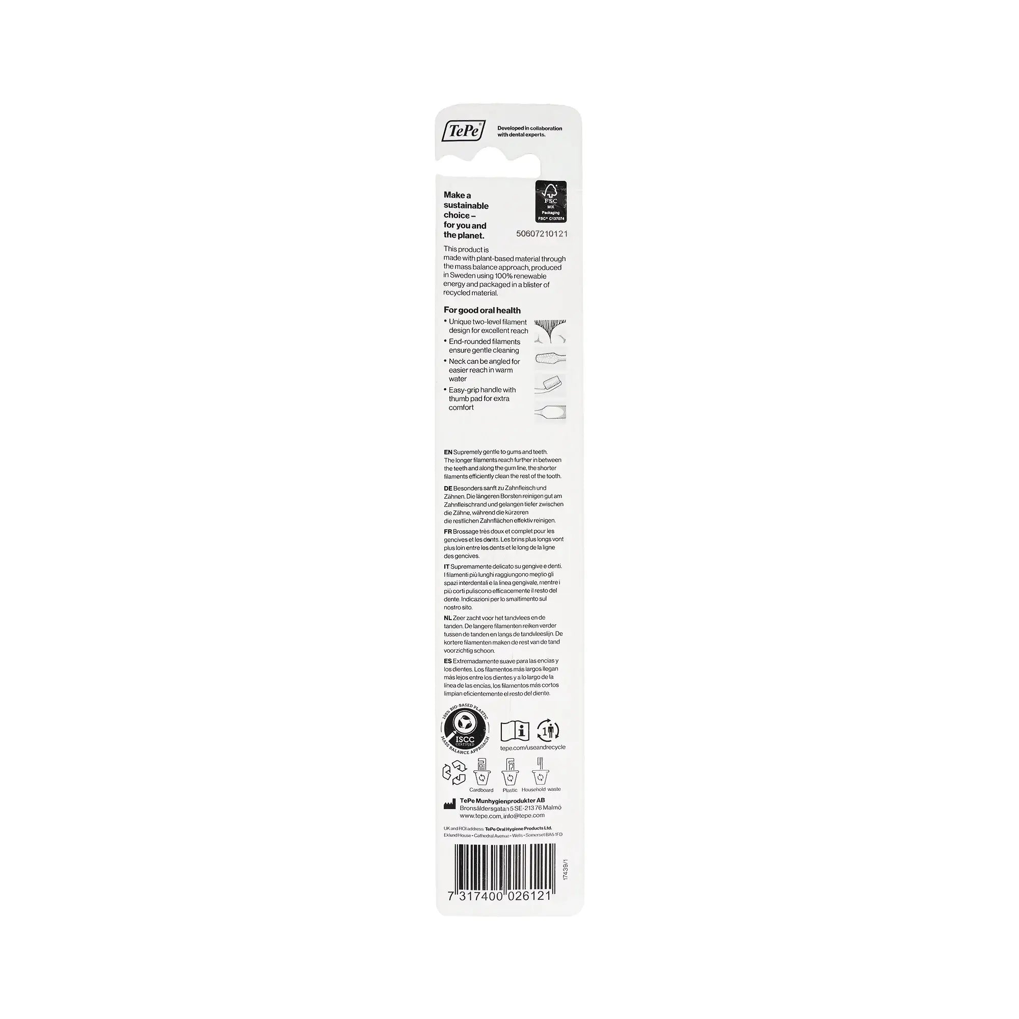 61426-Tepe Supreme Soft Toothbrush-Blue +1