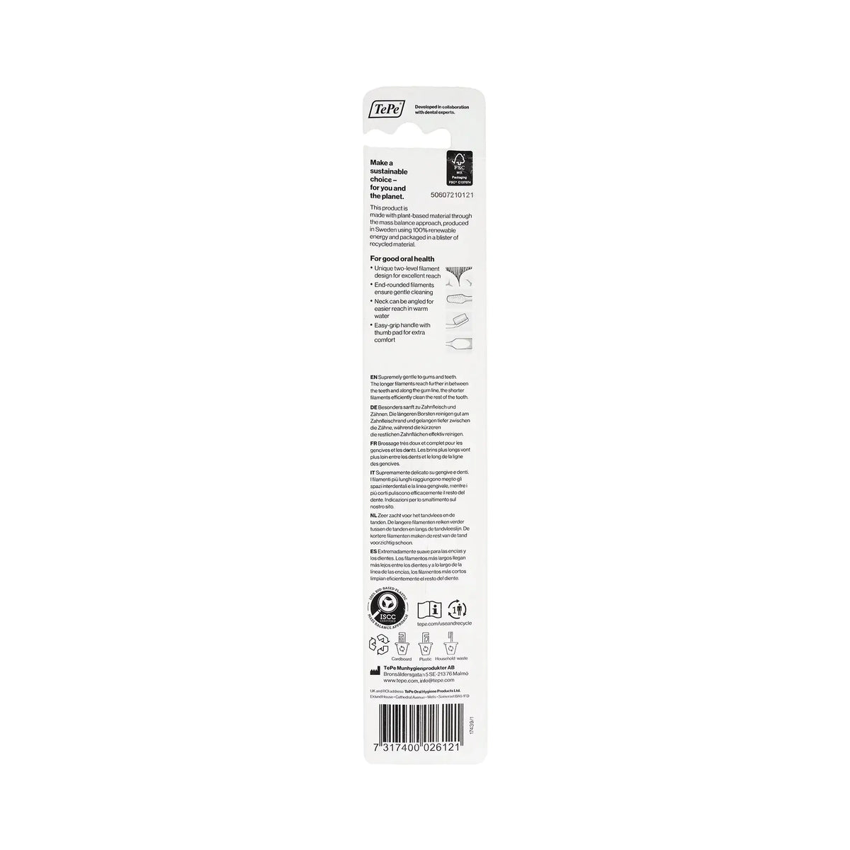 61426-Tepe Supreme Soft Toothbrush-Blue +1