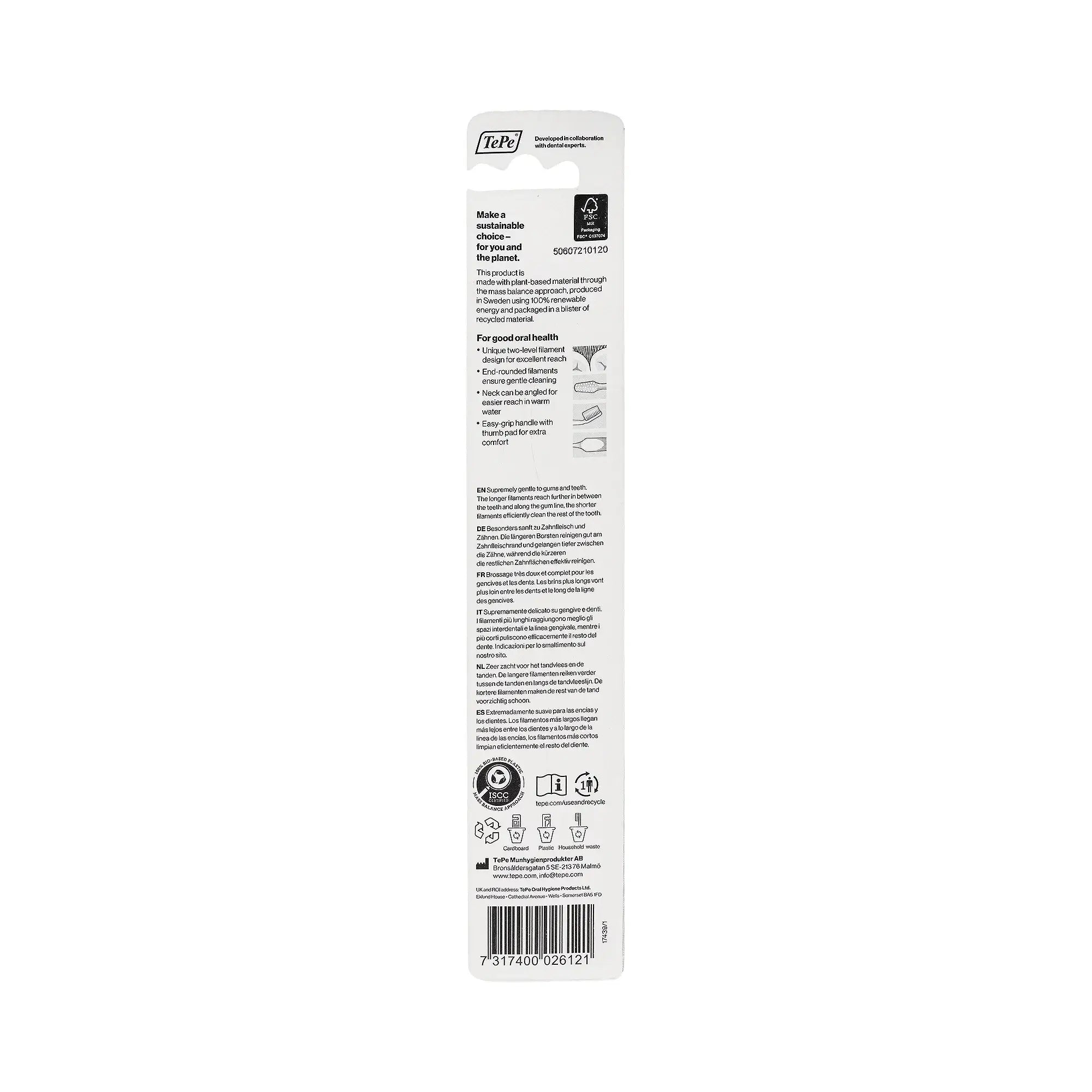 61427-Tepe Supreme Soft Toothbrush-Pink +1