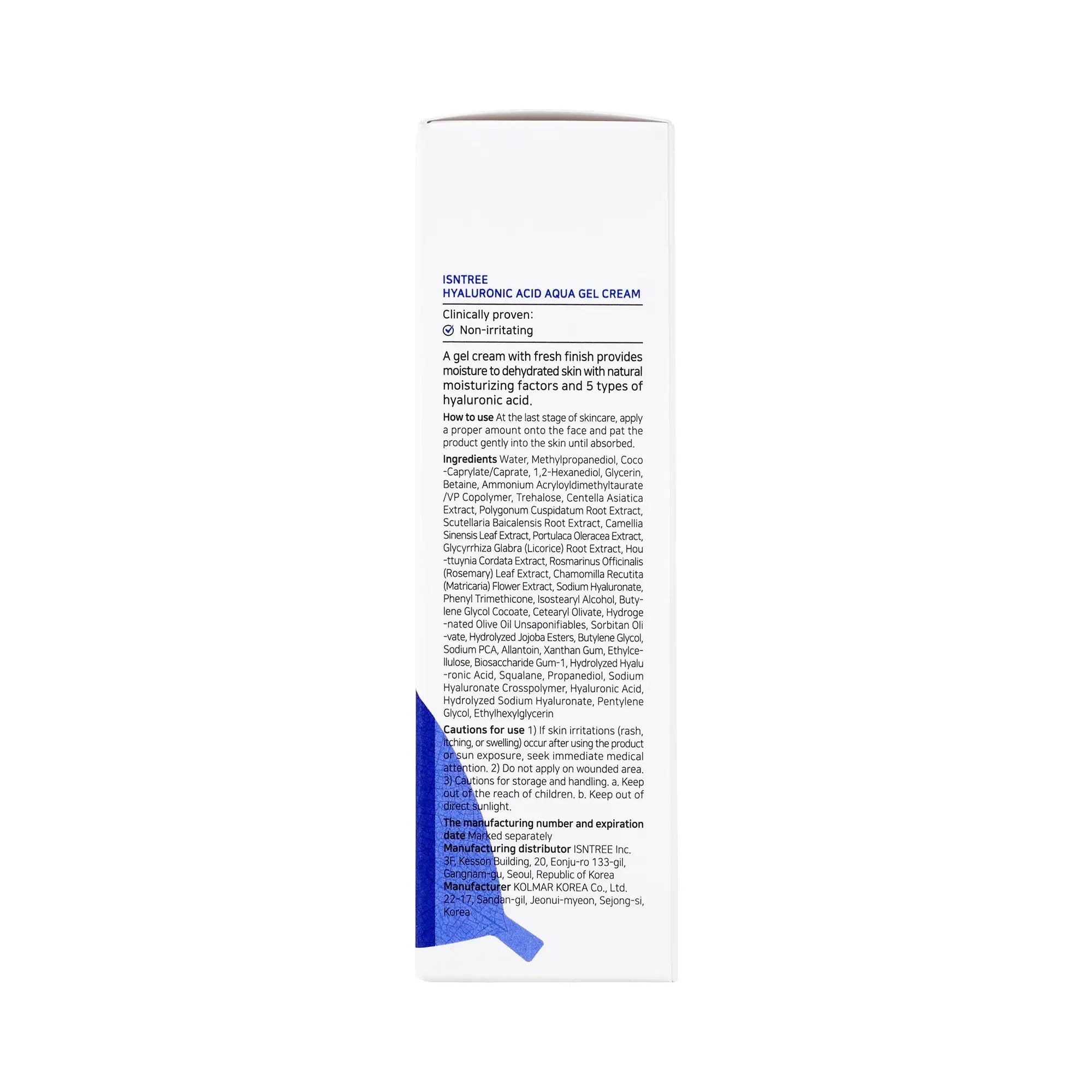 61430-Isntree Hyaluronic Acid Aqua Gel Cream 100ml +1