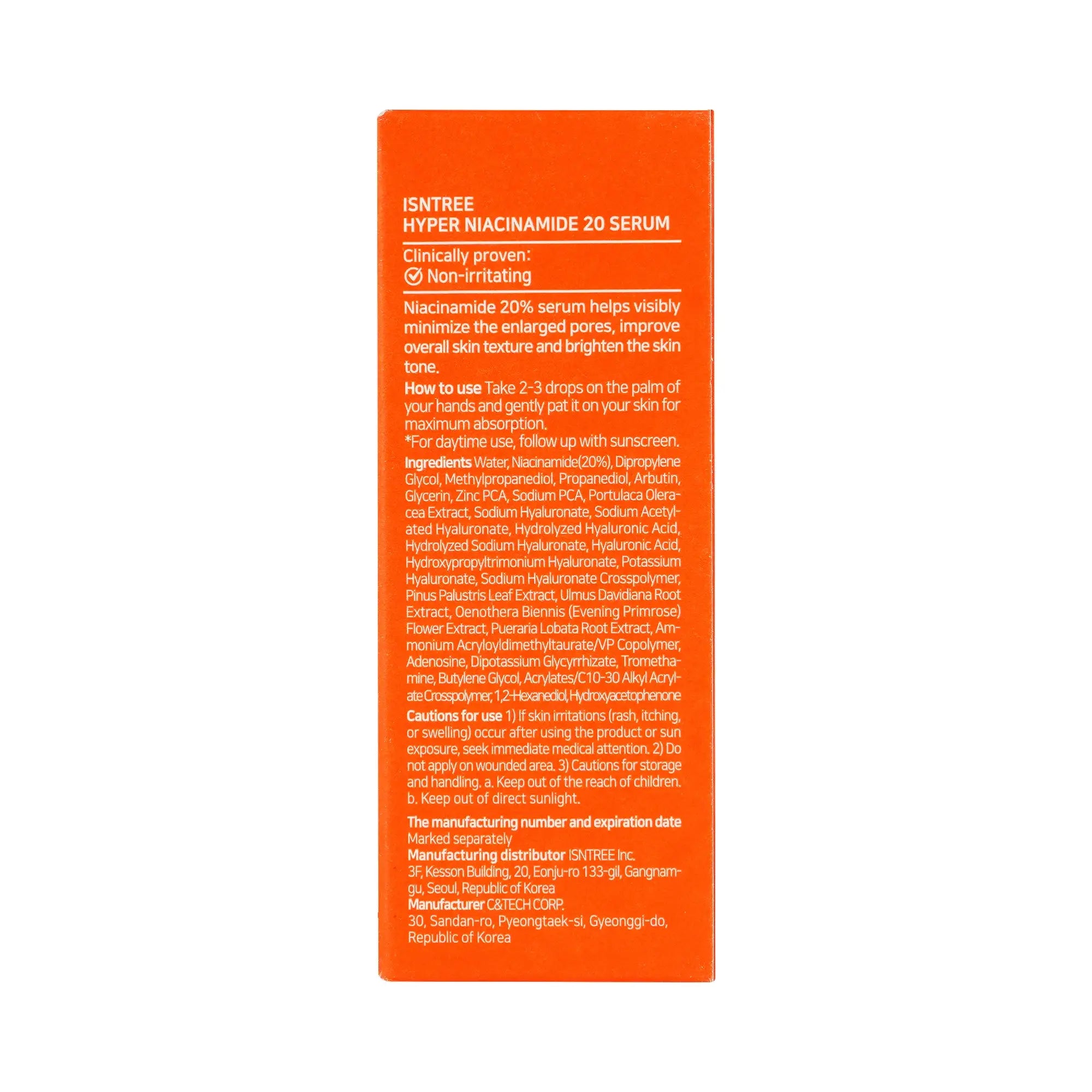 61433-Isntree Hyper Niacinamide 20 Serum 20ml +1