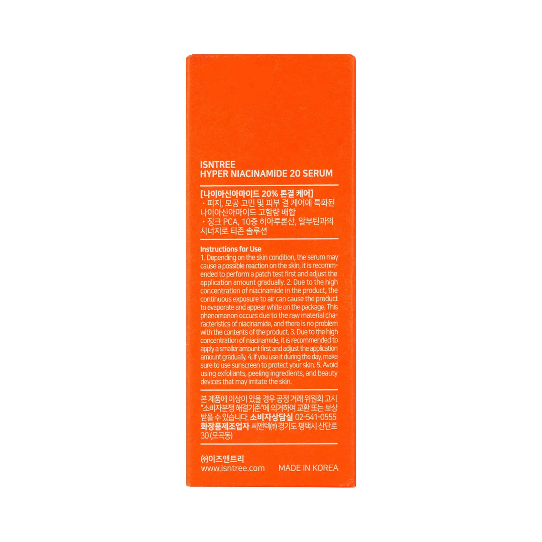 61433-Isntree Hyper Niacinamide 20 Serum 20ml +2