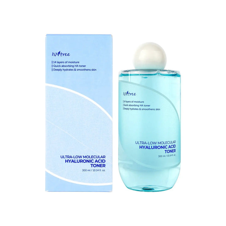 61435-Isntree Ultra-Low Molecular Hyaluronic Acid Toner 300ml +4
