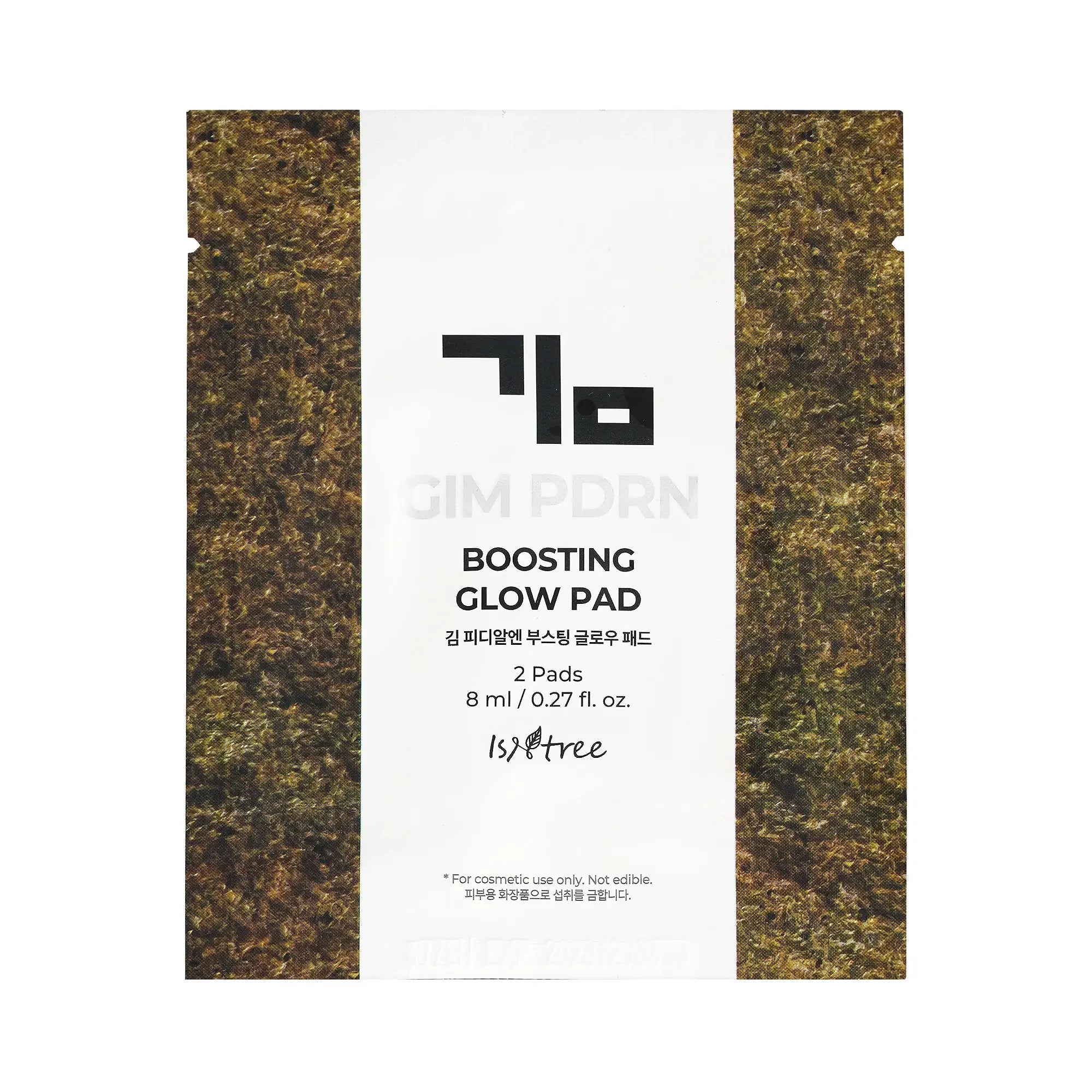 61436-Isntree Gim PDRN Boosting Glow Pad 2x8ml Pads
