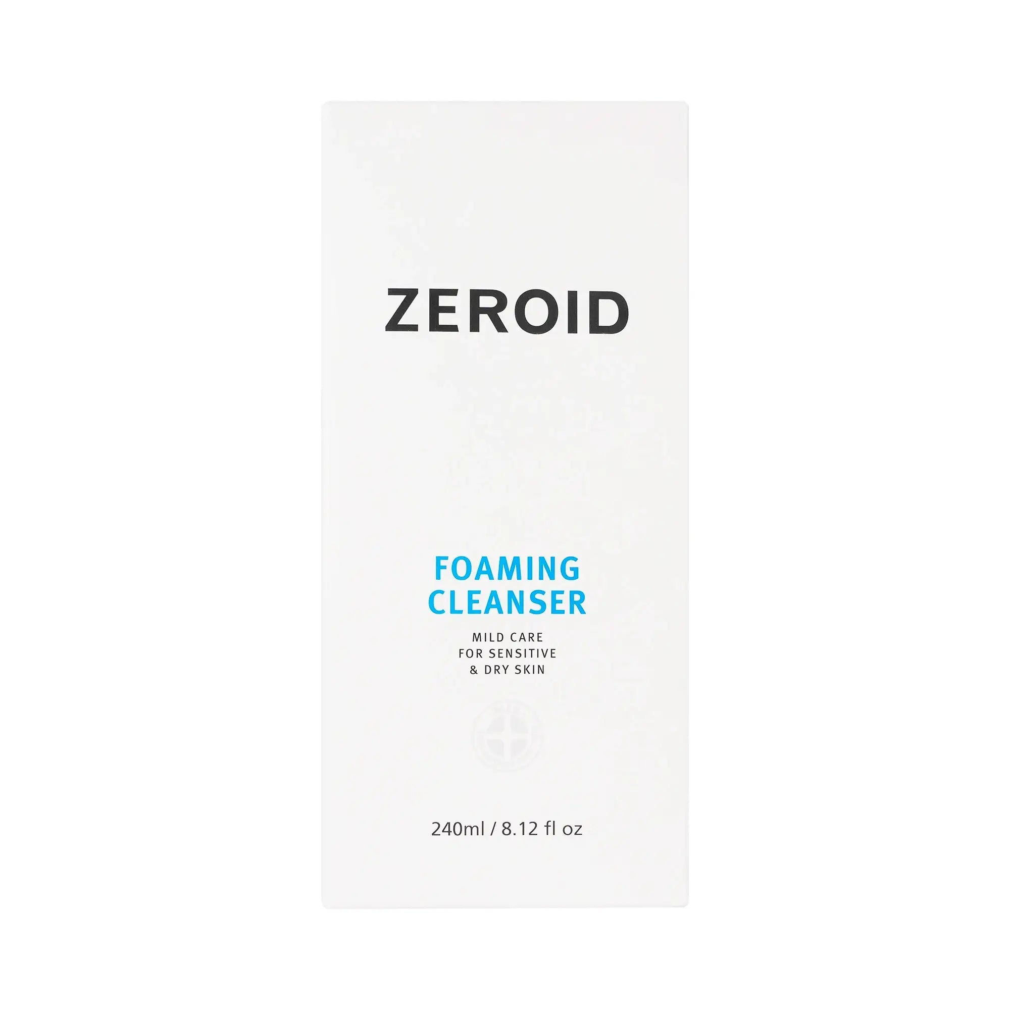 61437-Zeroid Foaming Cleanser 240ml +1