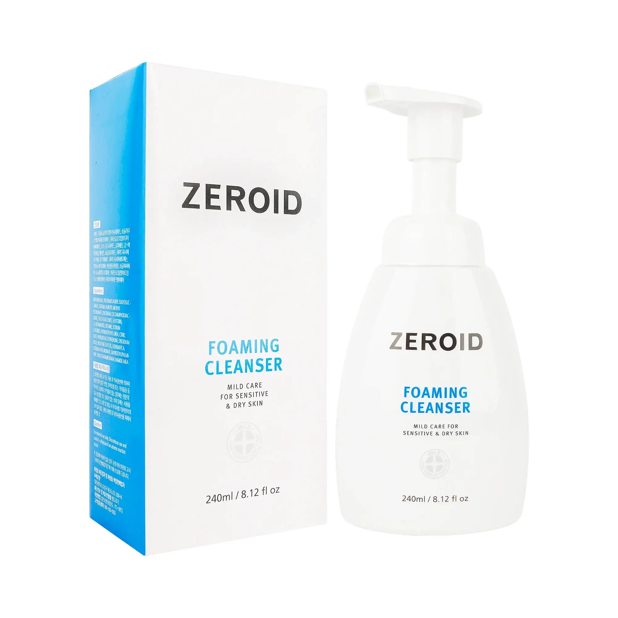 61437-Zeroid Foaming Cleanser 240ml +6