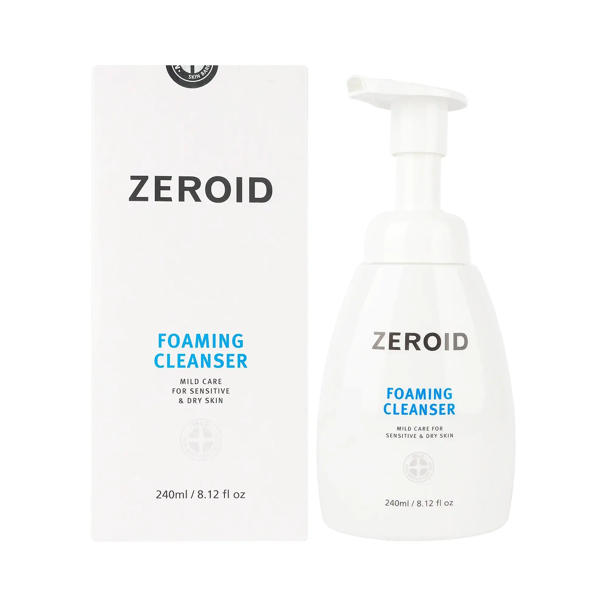 61437-Zeroid Foaming Cleanser 240ml +5
