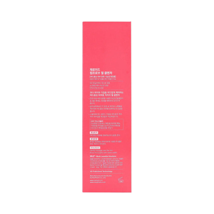 61440-Zeroid Pimprove Gel Cleanser 180ml +3