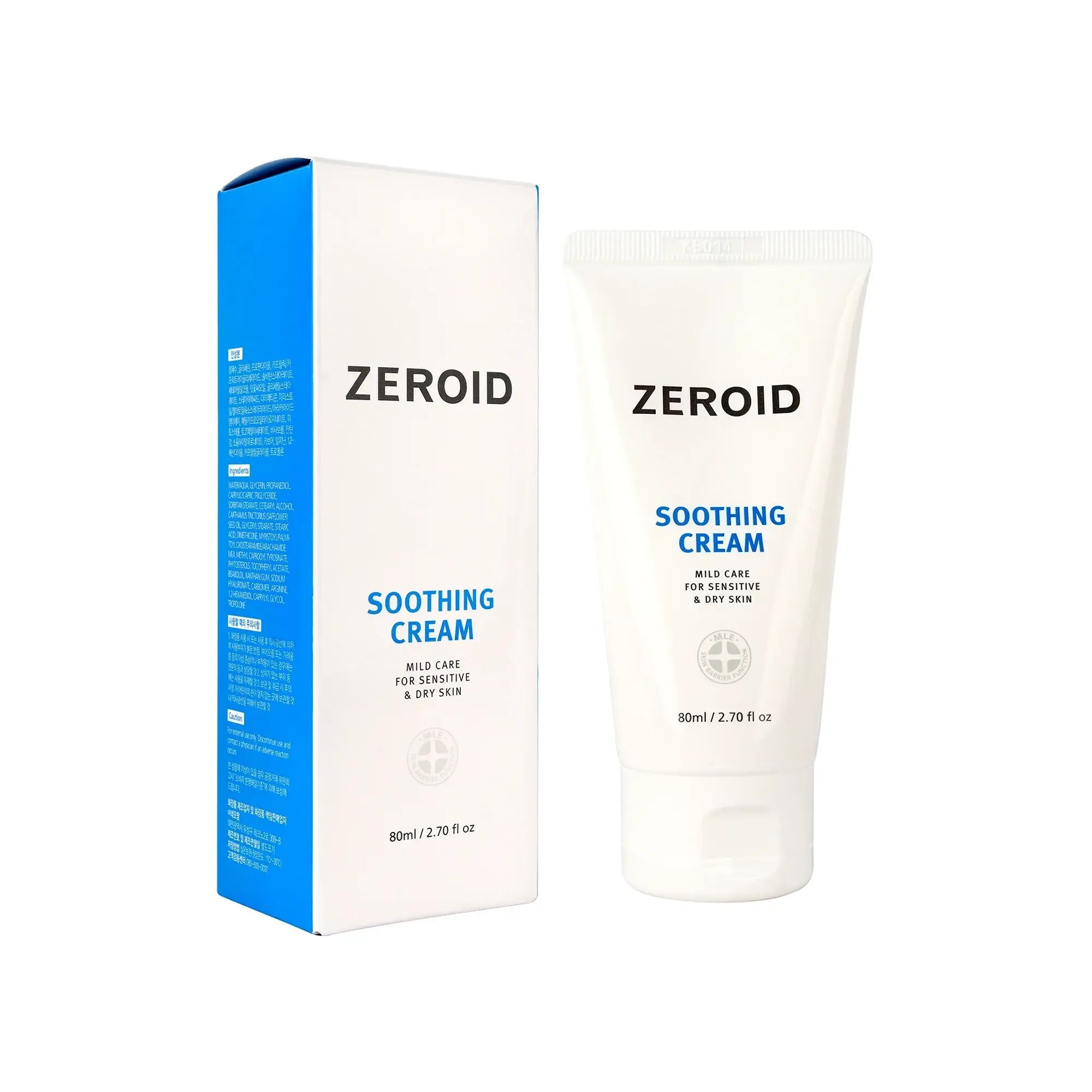 61441-Zeroid Soothing Cream 80ml +6