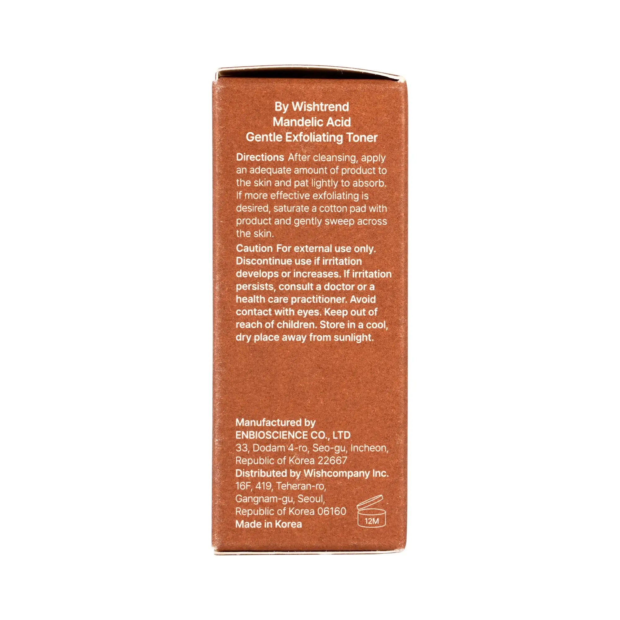 61447-By Wishtrend Mandelic Acid Gentle Exfoliating Toner 30ml +7