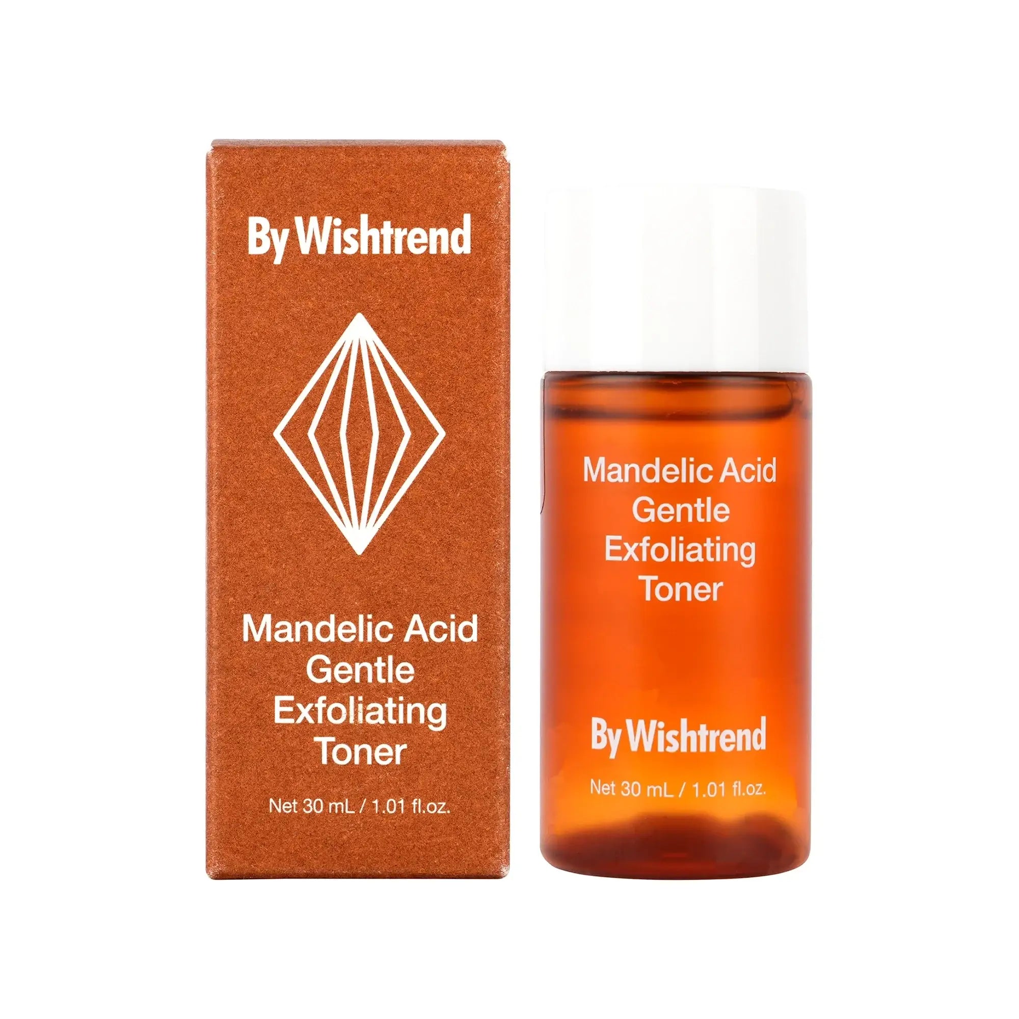 61447-By Wishtrend Mandelic Acid Gentle Exfoliating Toner 30ml +2