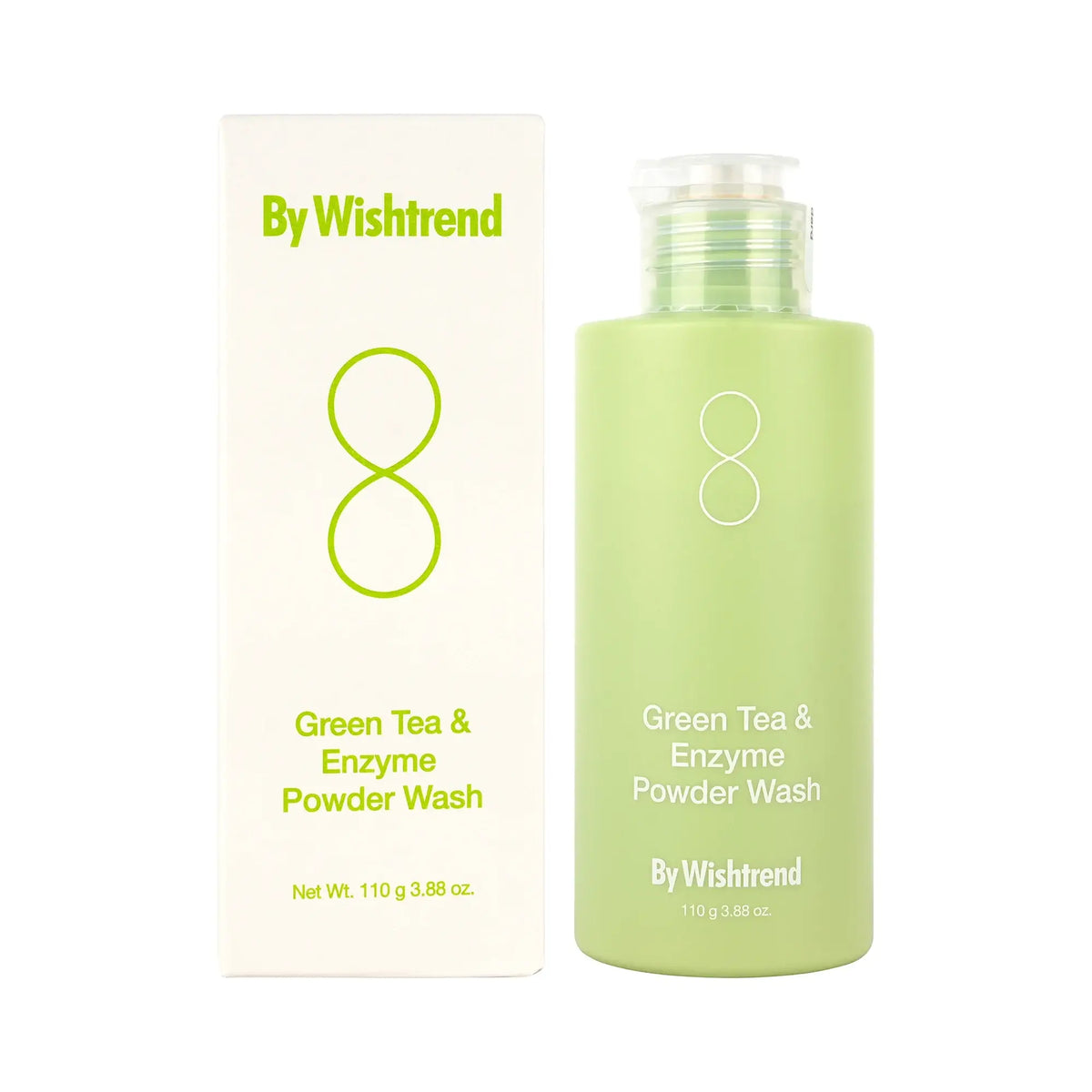 61448-By Wishtrend Green Tea & Enzyme Powder Wash 110g