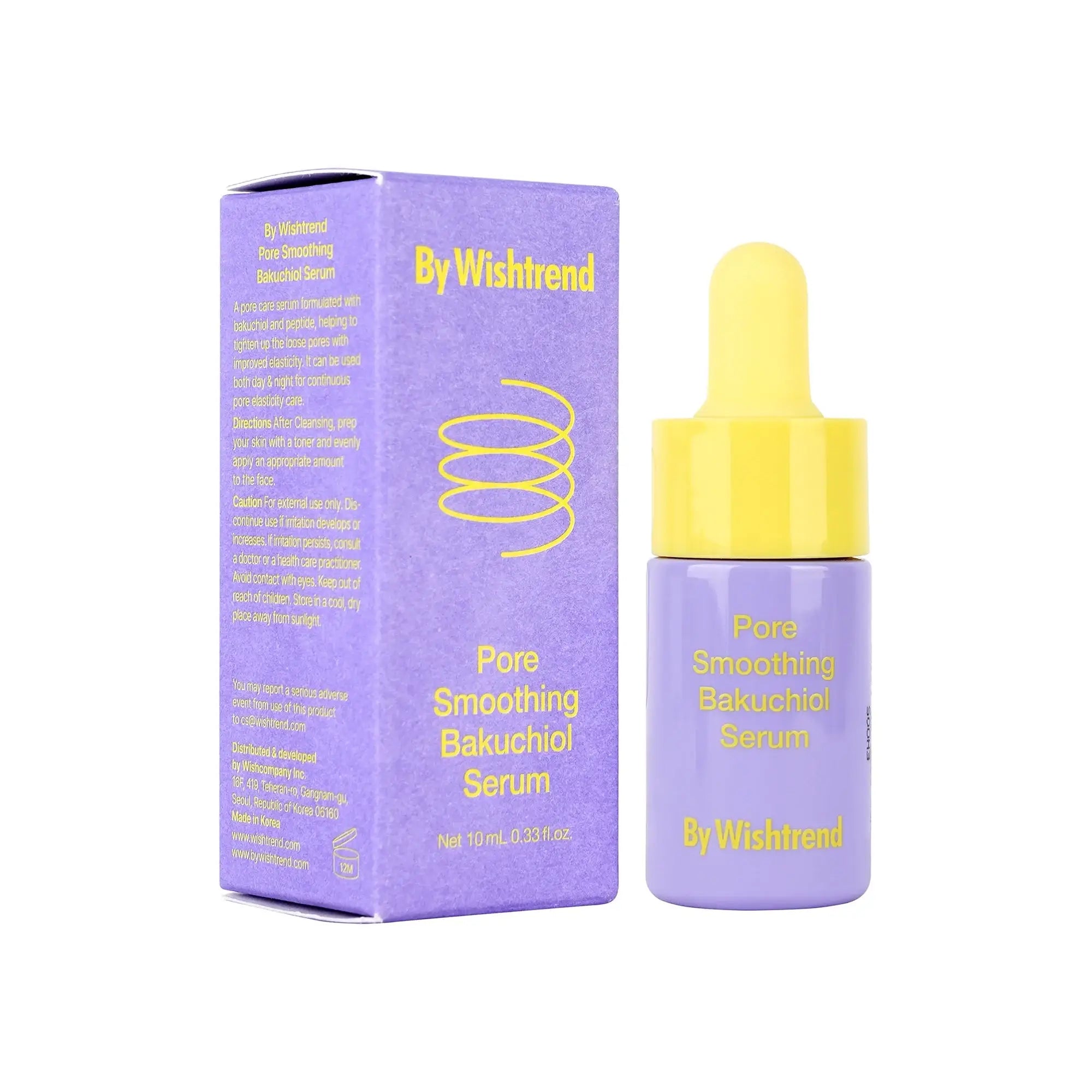 61451-By Wishtrend Pore Smoothing Bakuchiol Serum 10ml +3