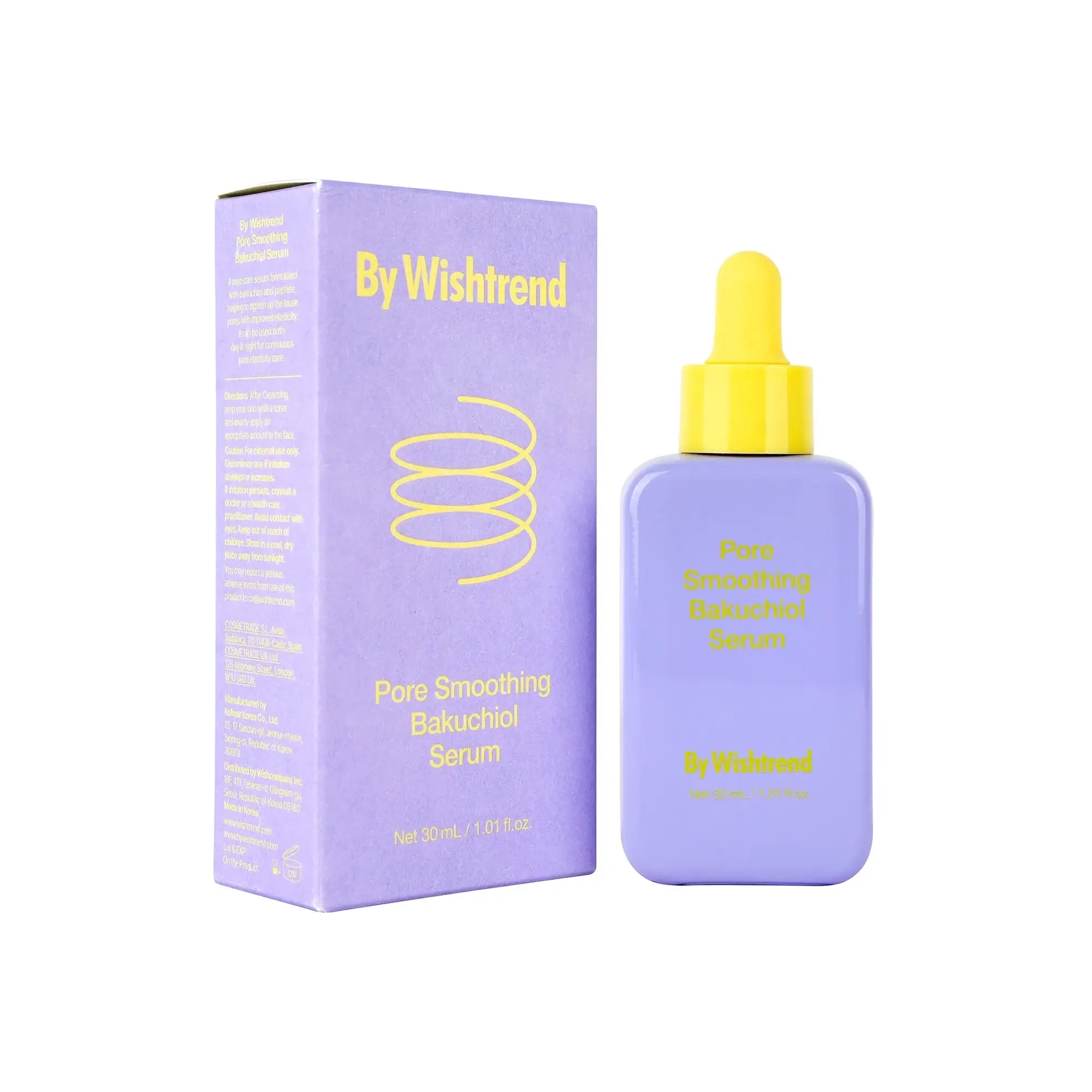 61452-By Wishtrend Pore Smoothing Bakuchiol Serum 30ml +3