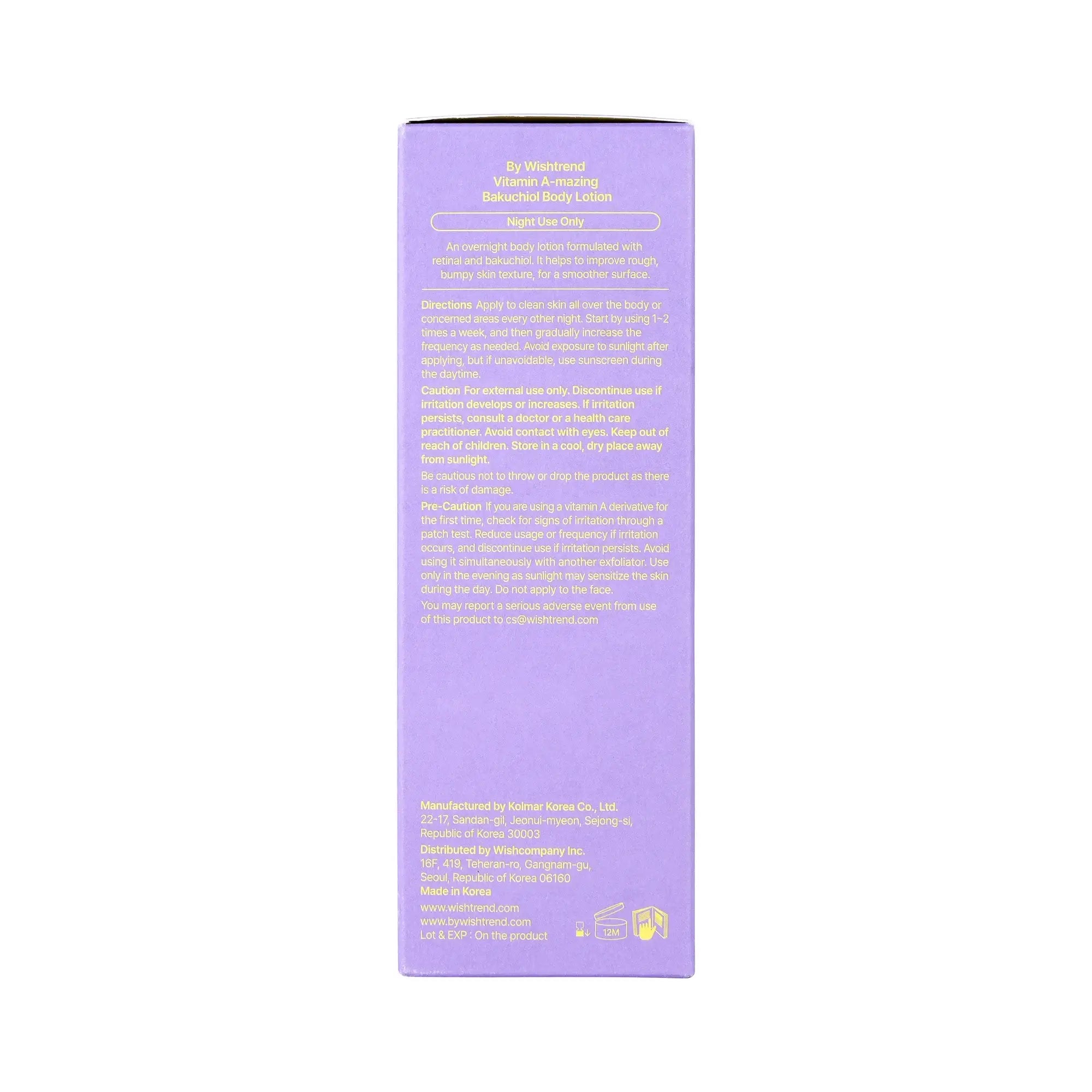 61453-By Wishtrend Vitamin A-Mazing Bakuchiol Body Lotion 150g +7