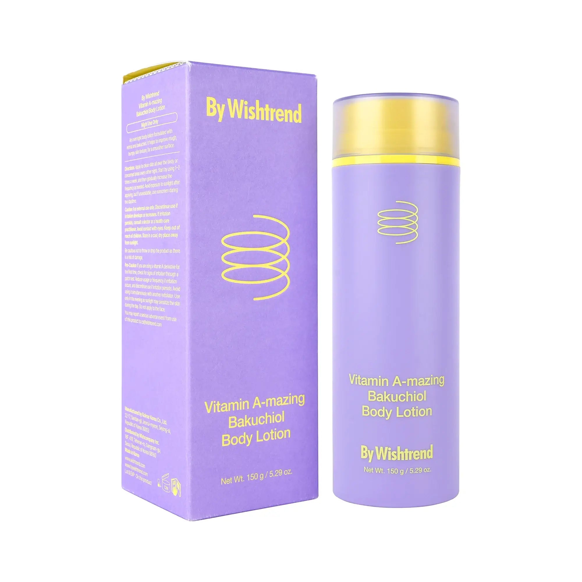 61453-By Wishtrend Vitamin A-Mazing Bakuchiol Body Lotion 150g +3