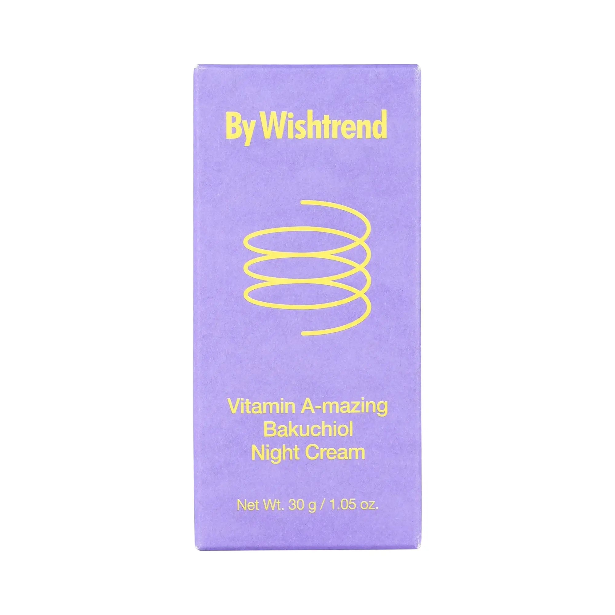 61454-By Wishtrend Vitamin A-Mazing Bakuchiol Night Cream 30g +4