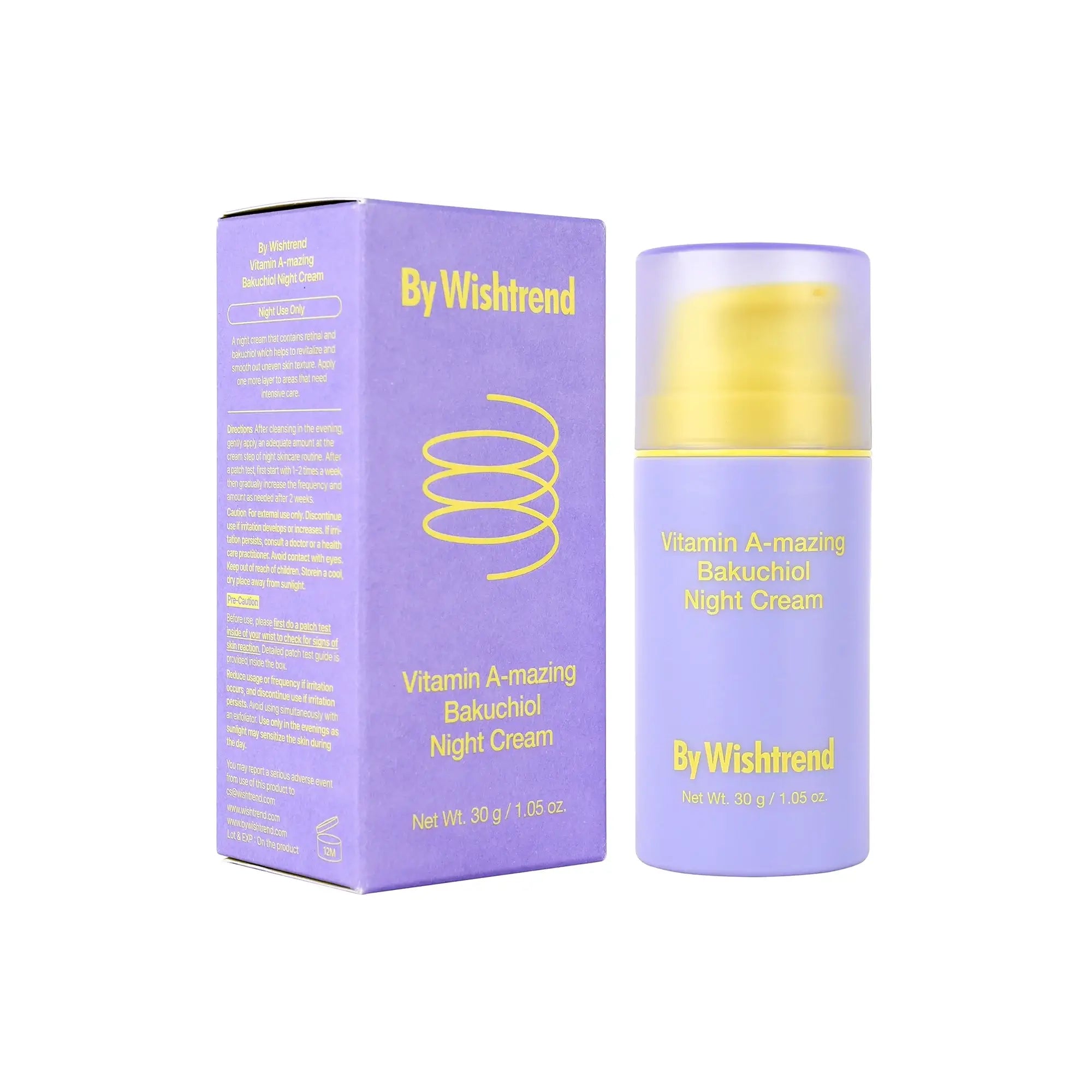 61454-By Wishtrend Vitamin A-Mazing Bakuchiol Night Cream 30g +3