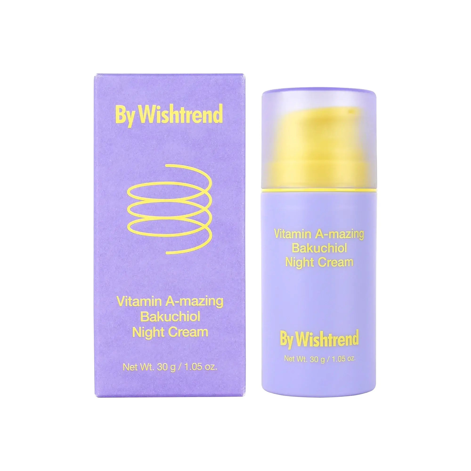 61454-By Wishtrend Vitamin A-Mazing Bakuchiol Night Cream 30g +2
