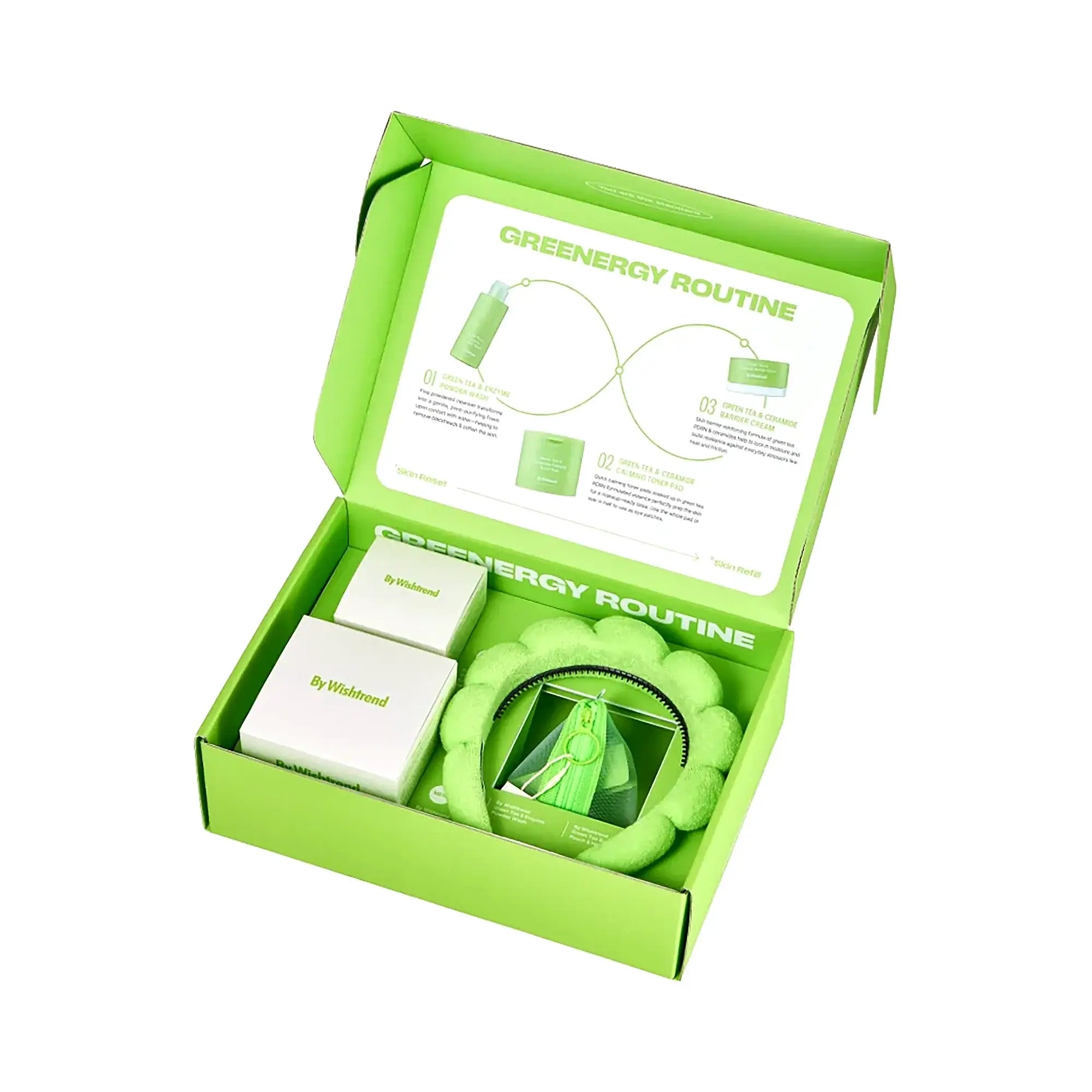 61455-By Wishtrend Green Tea Routine Set