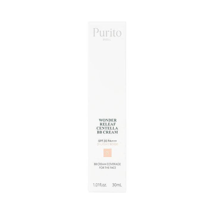 61457-Purito Wonder Releaf Centella BB Cream 30ml-21 Light Beige +4