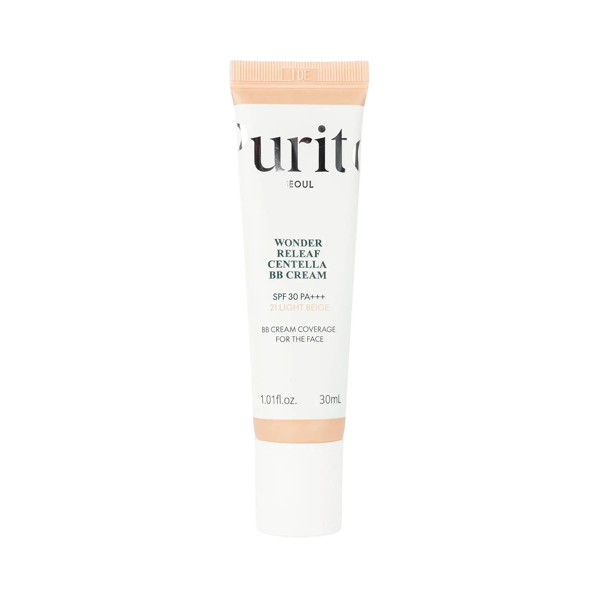 61457-Purito Wonder Releaf Centella BB Cream 30ml-21 Light Beige