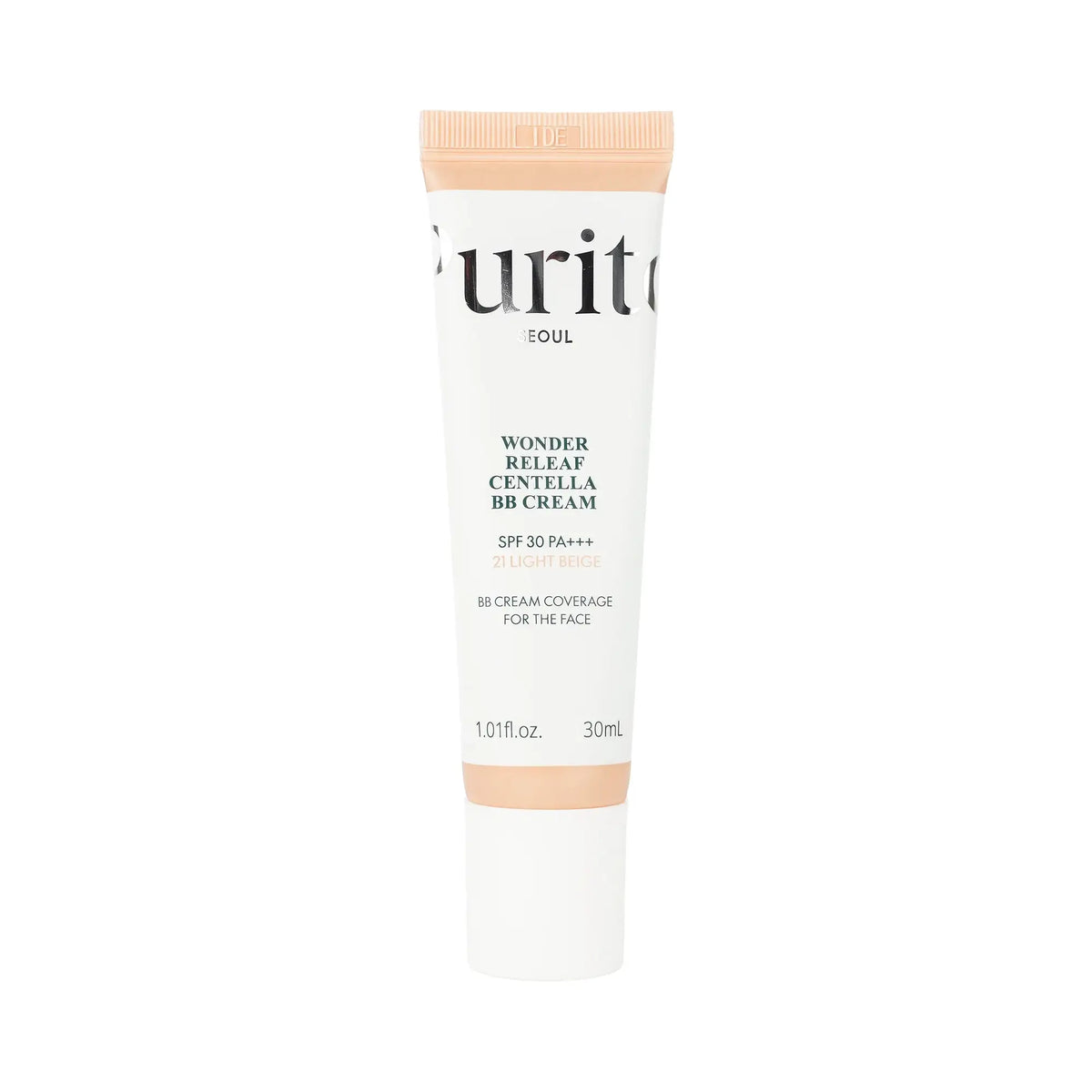 61457-Purito Wonder Releaf Centella BB Cream 30ml-21 Light Beige