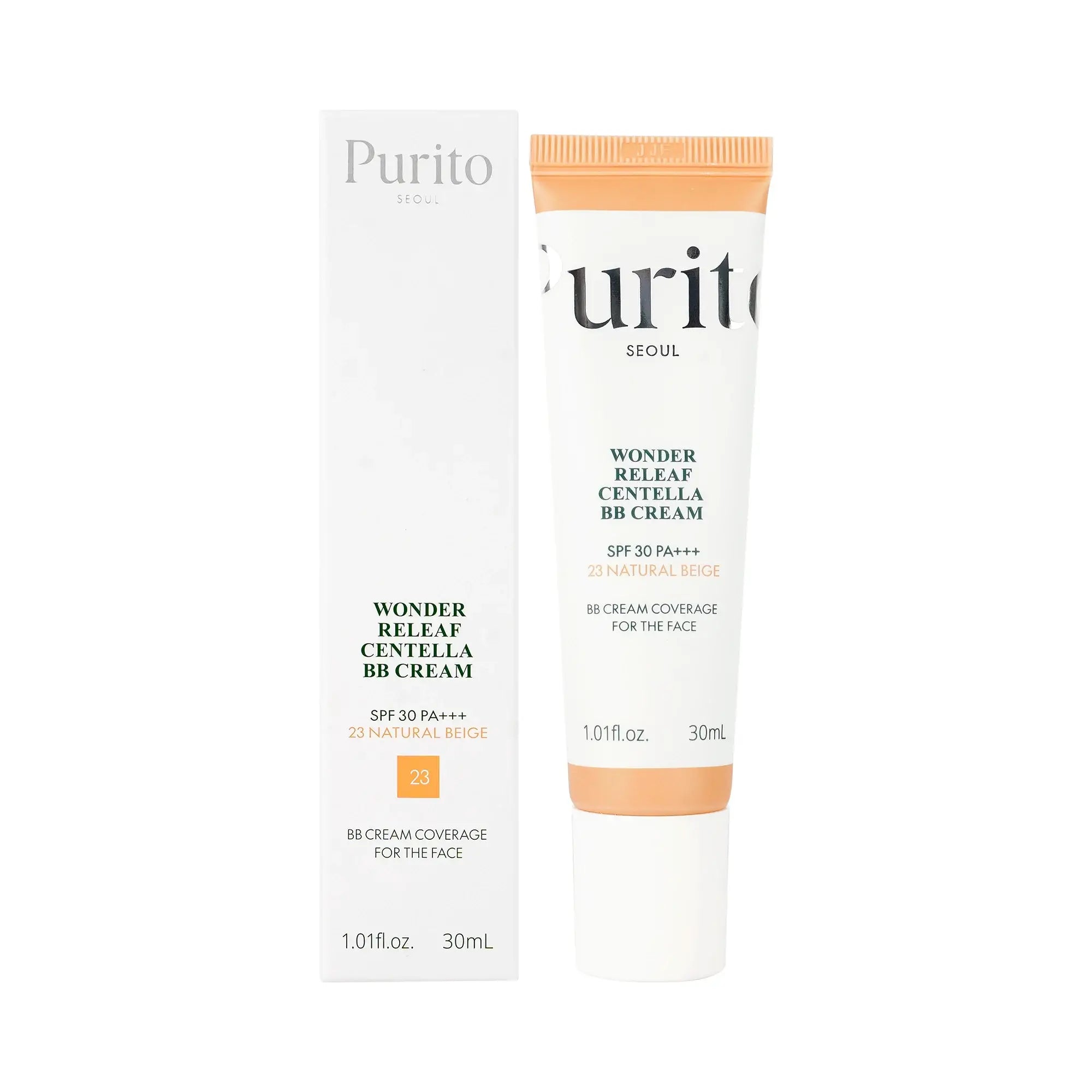 61458-Purito Wonder Releaf Centella BB Cream 30ml-23 Natural Beige +2