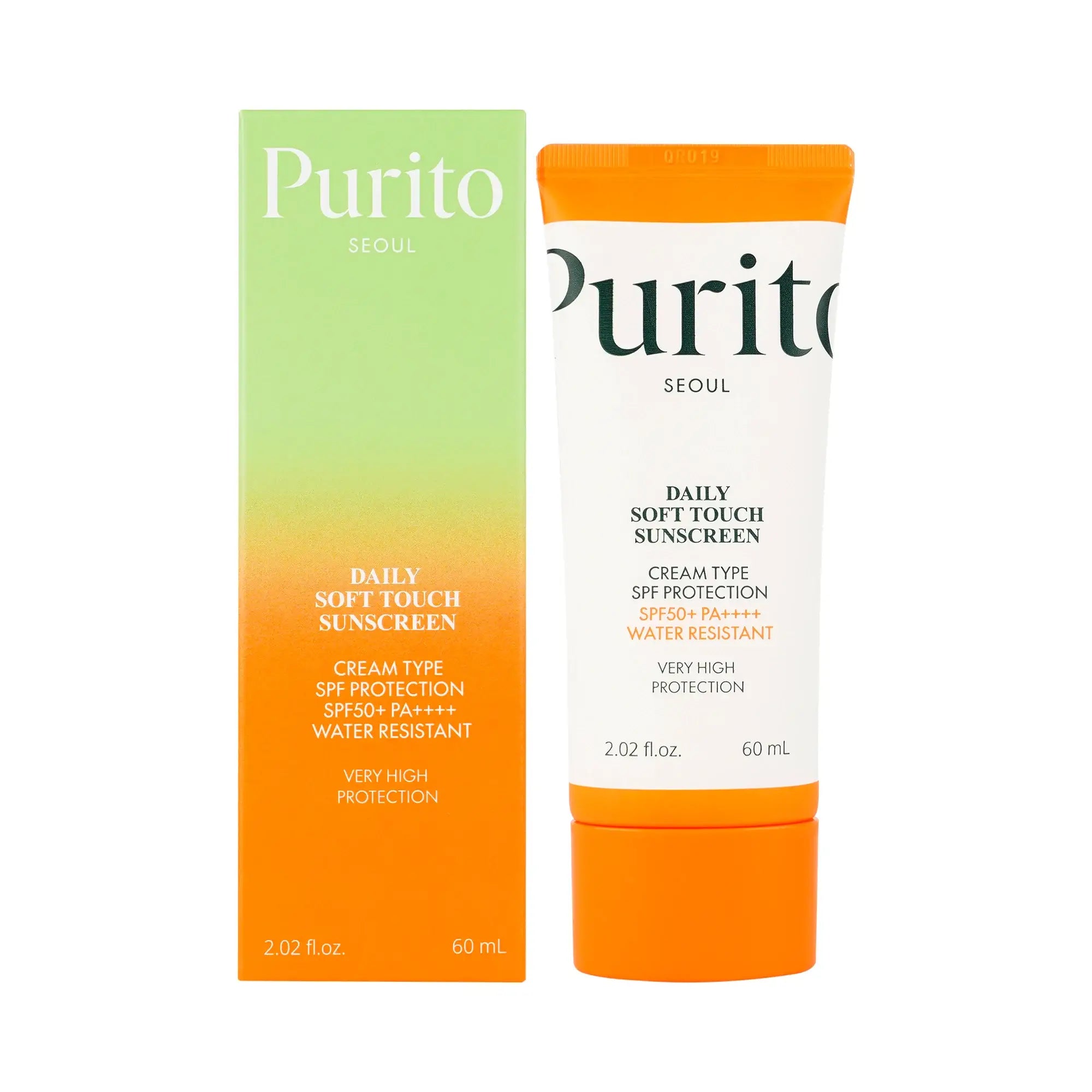 61461-Purito Daily Soft Touch Sunscreen SPF50+ PA++++ 60ml +5