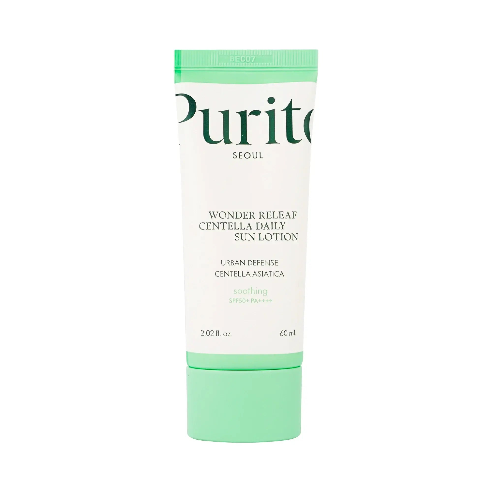 61462-Purito Wonder Releaf Centella Daily Sun Lotion SPF50+ 60ml +8