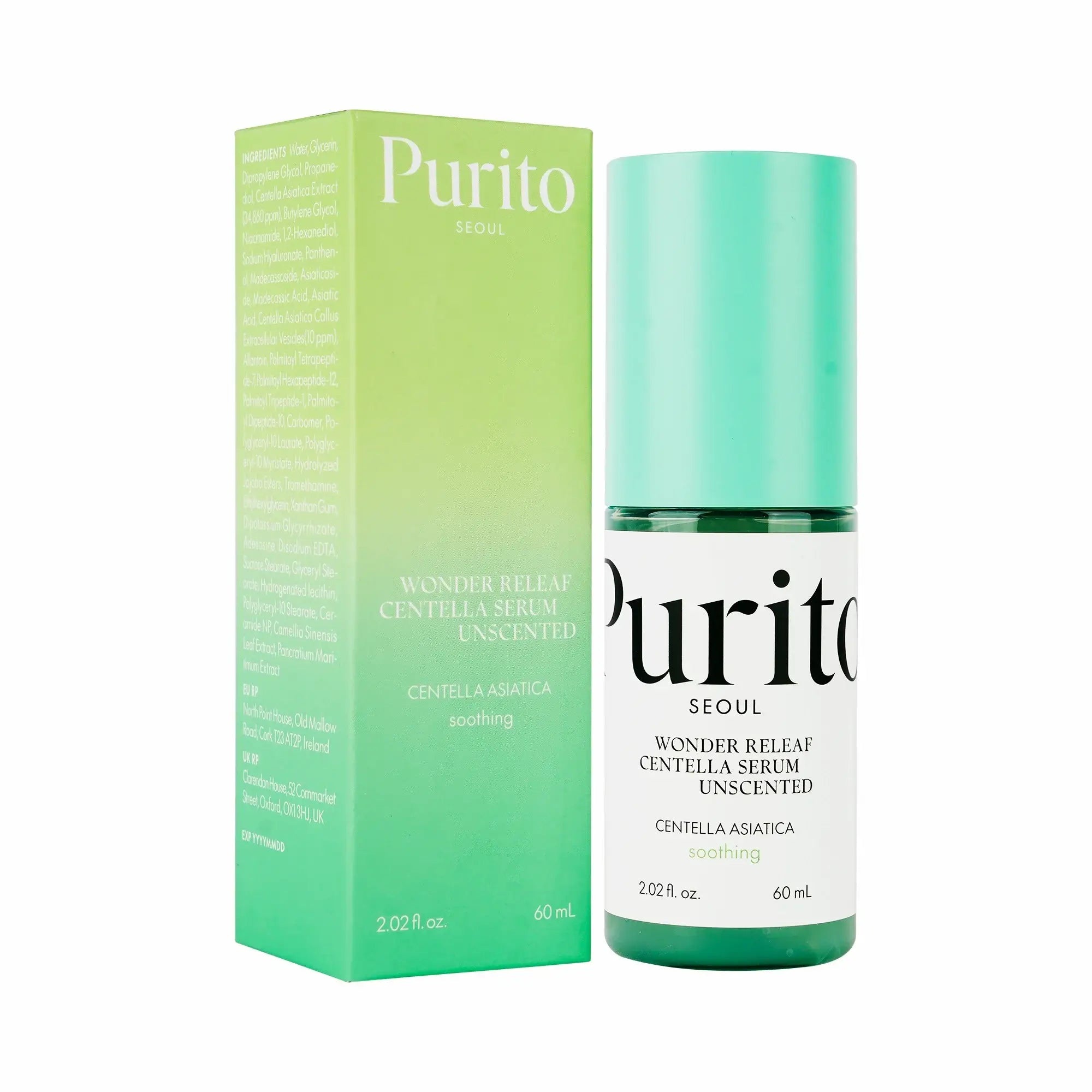 61463-Purito Wonder Releaf Centella Serum Unscented 60ml +6