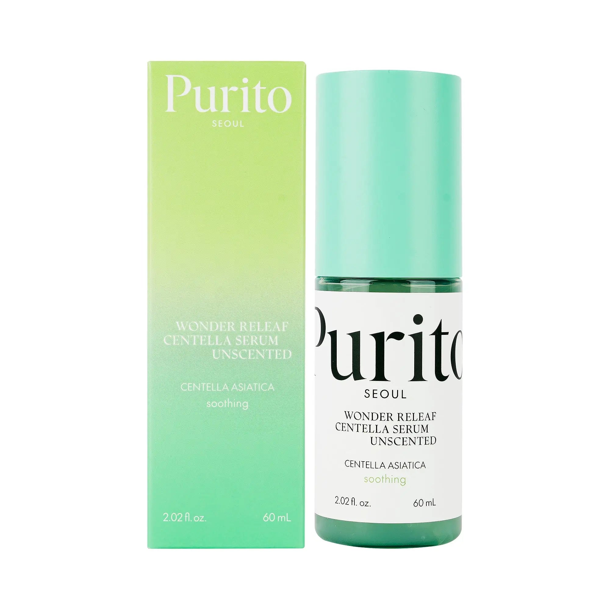 61463-Purito Wonder Releaf Centella Serum Unscented 60ml +5