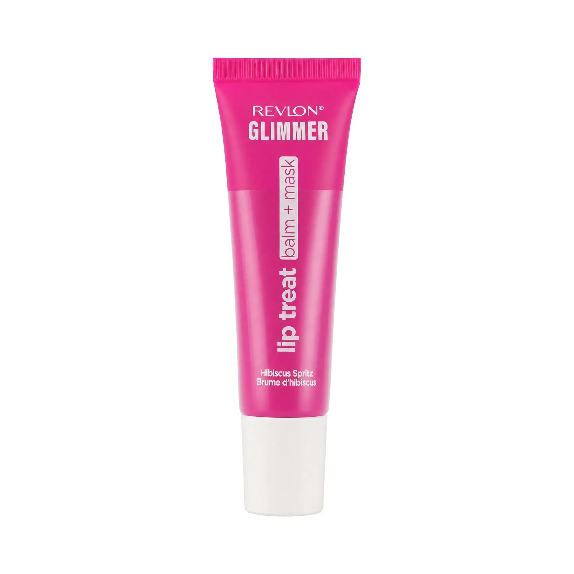 61468-Revlon Glimmer Lip Treat Balm+Mask 12ml-005 Hibiscus Spritz