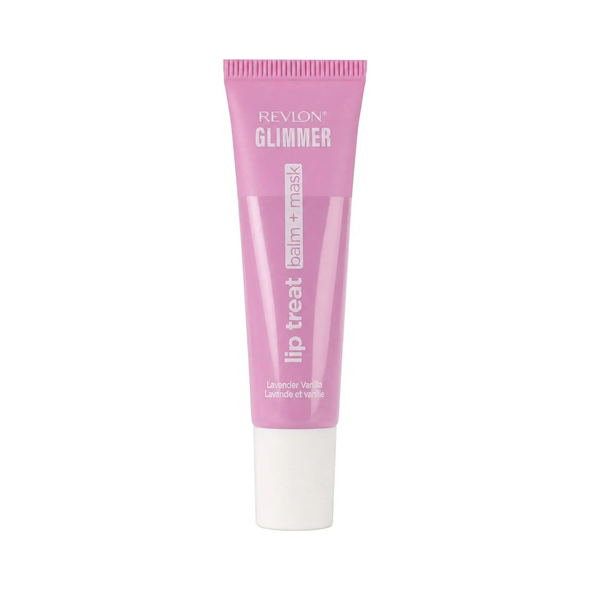 61469-Revlon Glimmer Lip Treat Balm+Mask 12ml-004 Lavender Vanilla +2