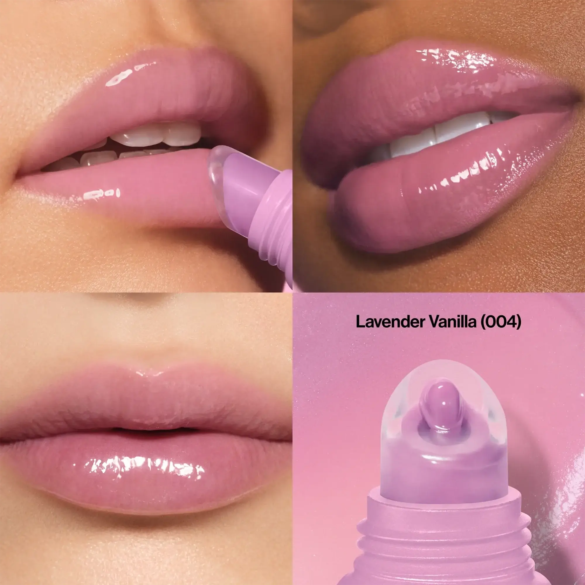 61469-Revlon Glimmer Lip Treat Balm+Mask 12ml-004 Lavender Vanilla