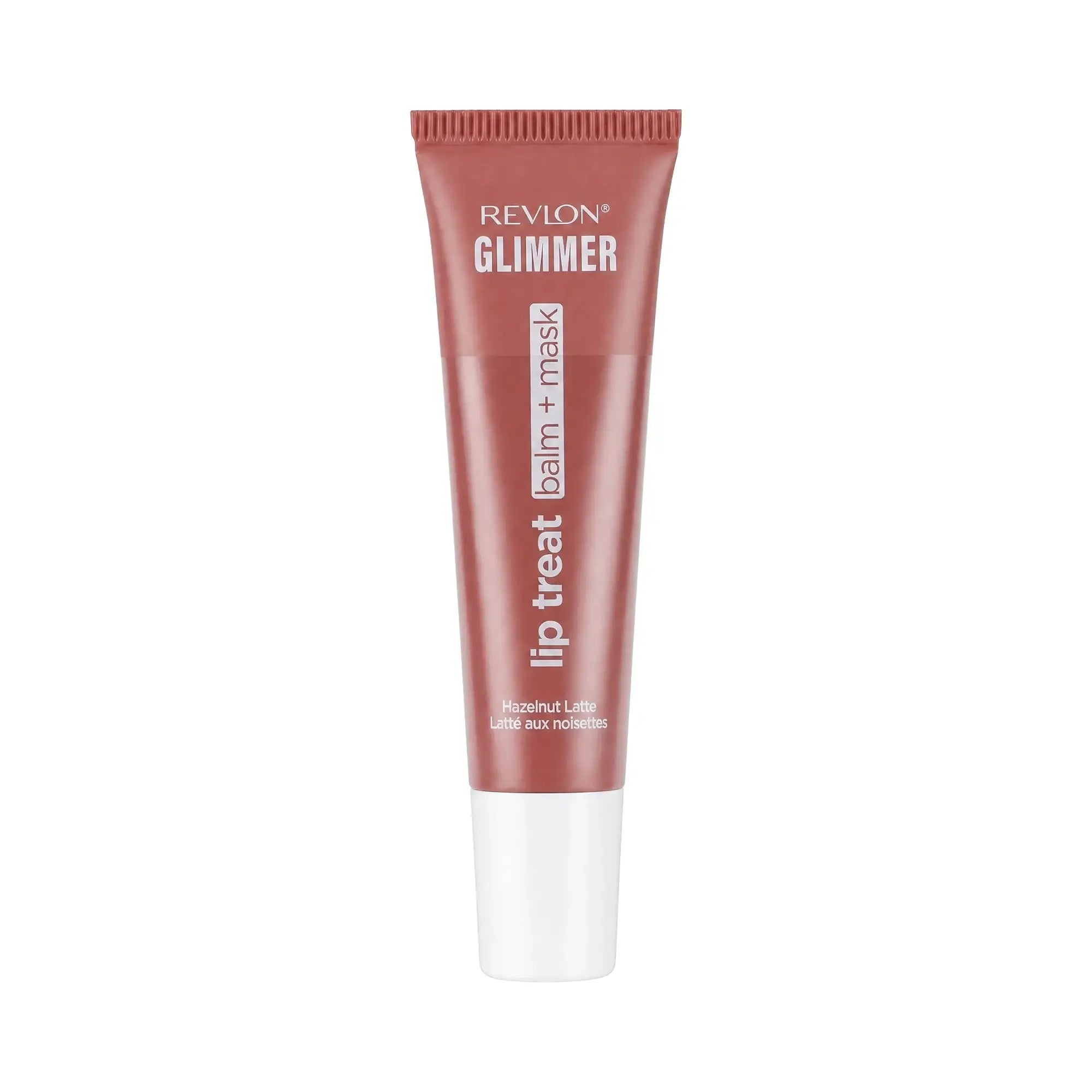 61471-Revlon Glimmer Lip Treat Balm+Mask 12ml-006 Hazelnut Latte +2