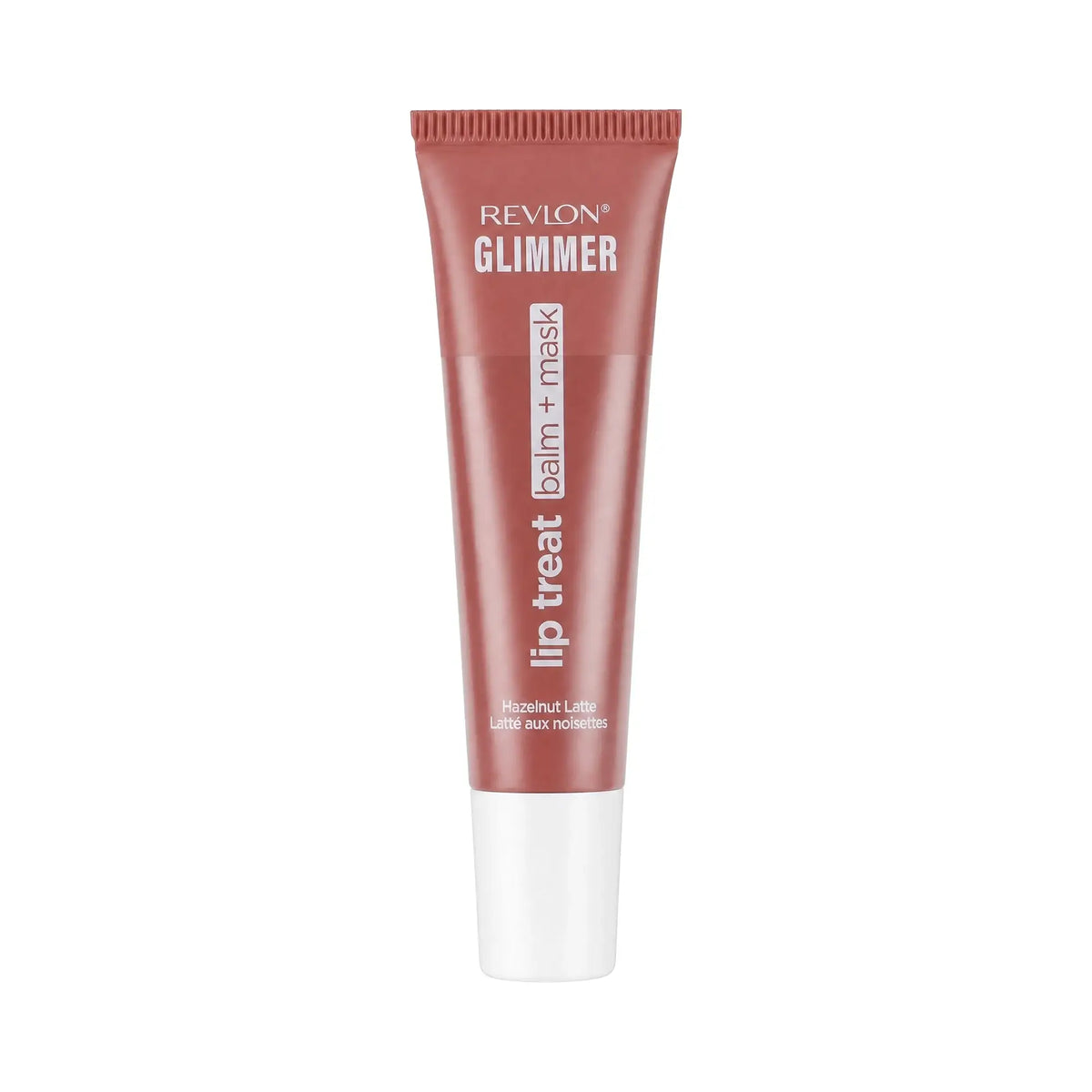 61471-Revlon Glimmer Lip Treat Balm+Mask 12ml-006 Hazelnut Latte +2