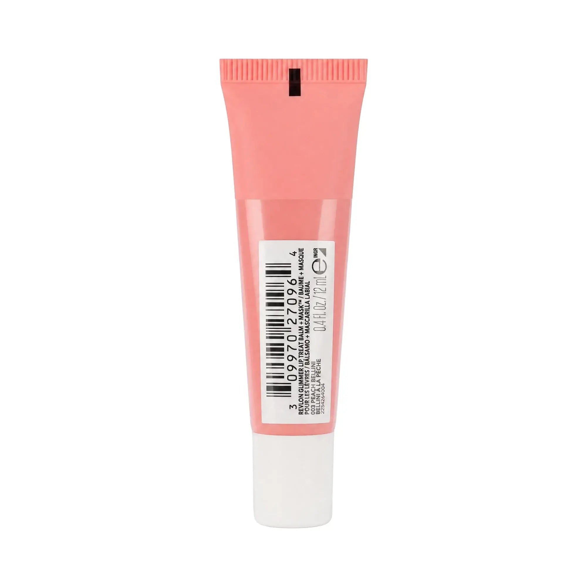 61472-Revlon Glimmer Lip Treat Balm+Mask 12ml-003 Peach Bellini +1