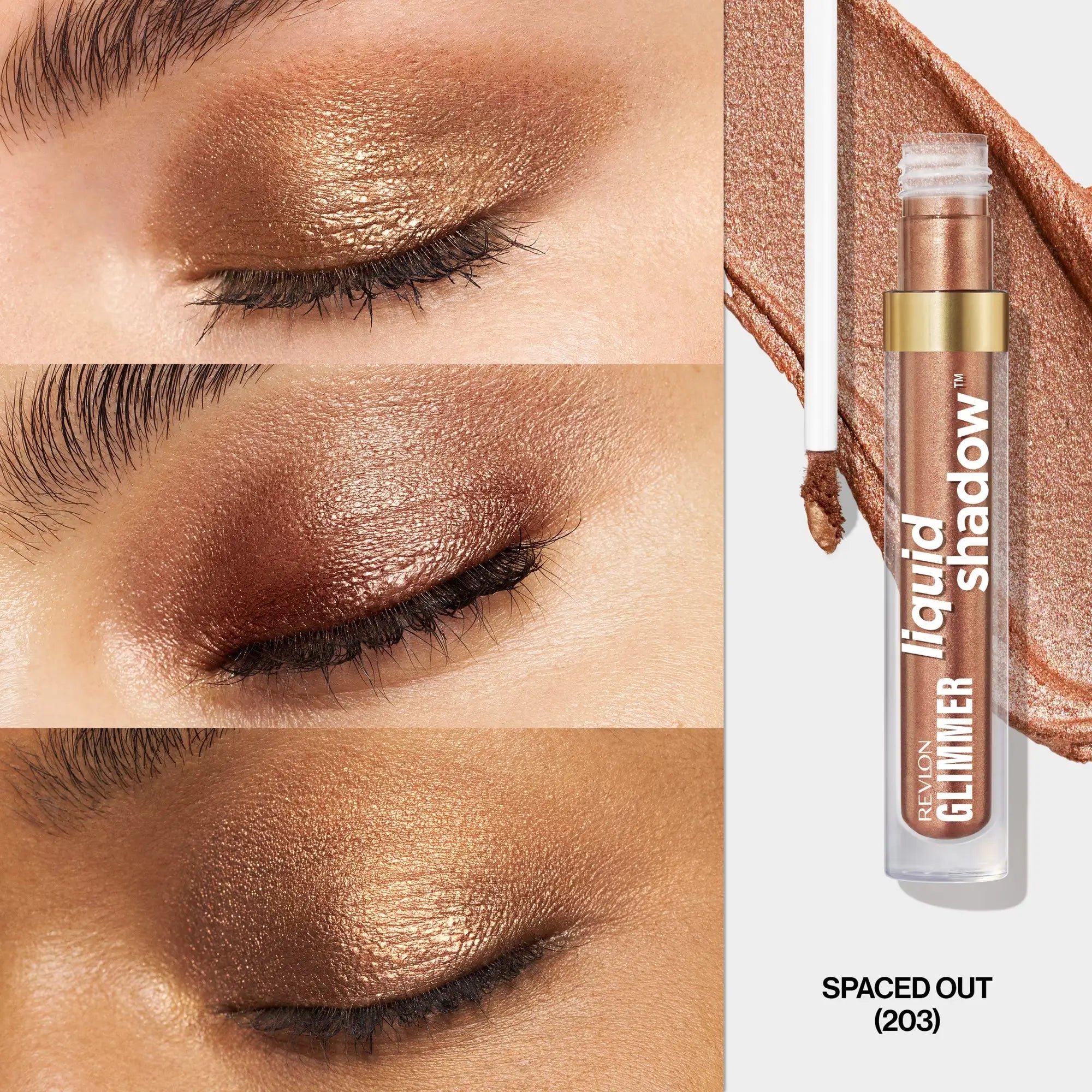 61473-Revlon Glimmer Liquid Shadow 203-Spaced Out